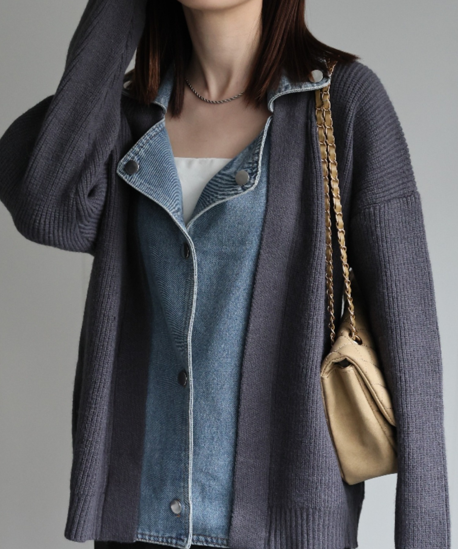 model:162cm　着用サイズ:F