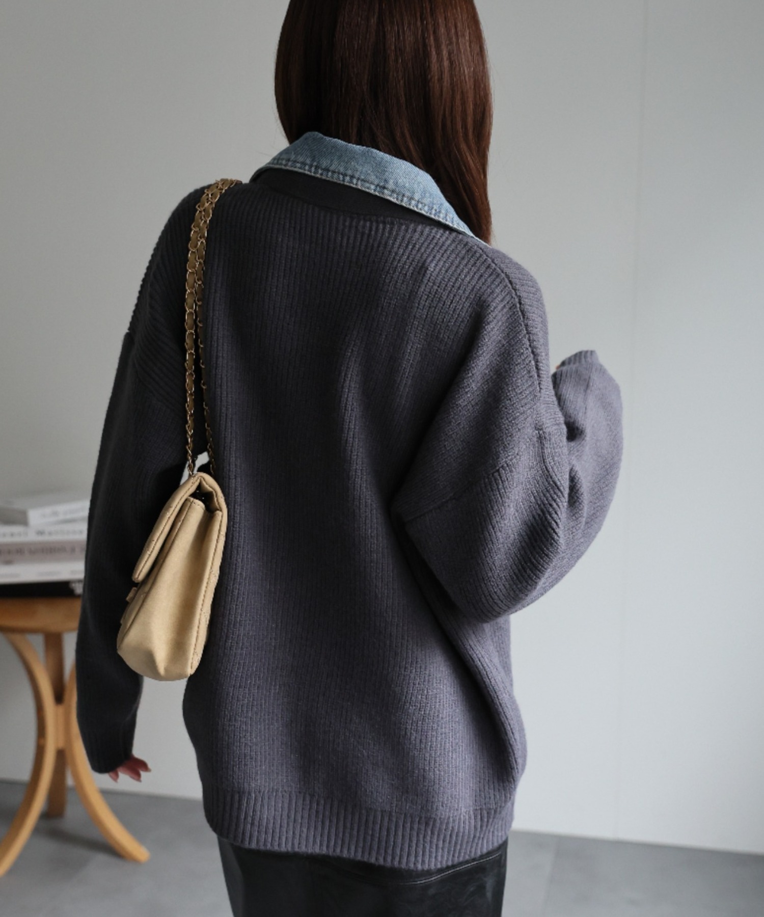 model:162cm　着用サイズ:F