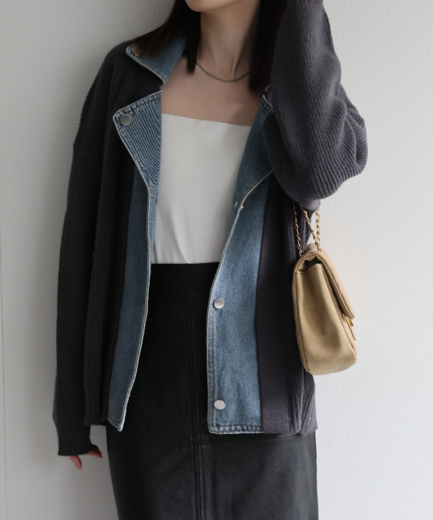model:162cm　着用サイズ:F