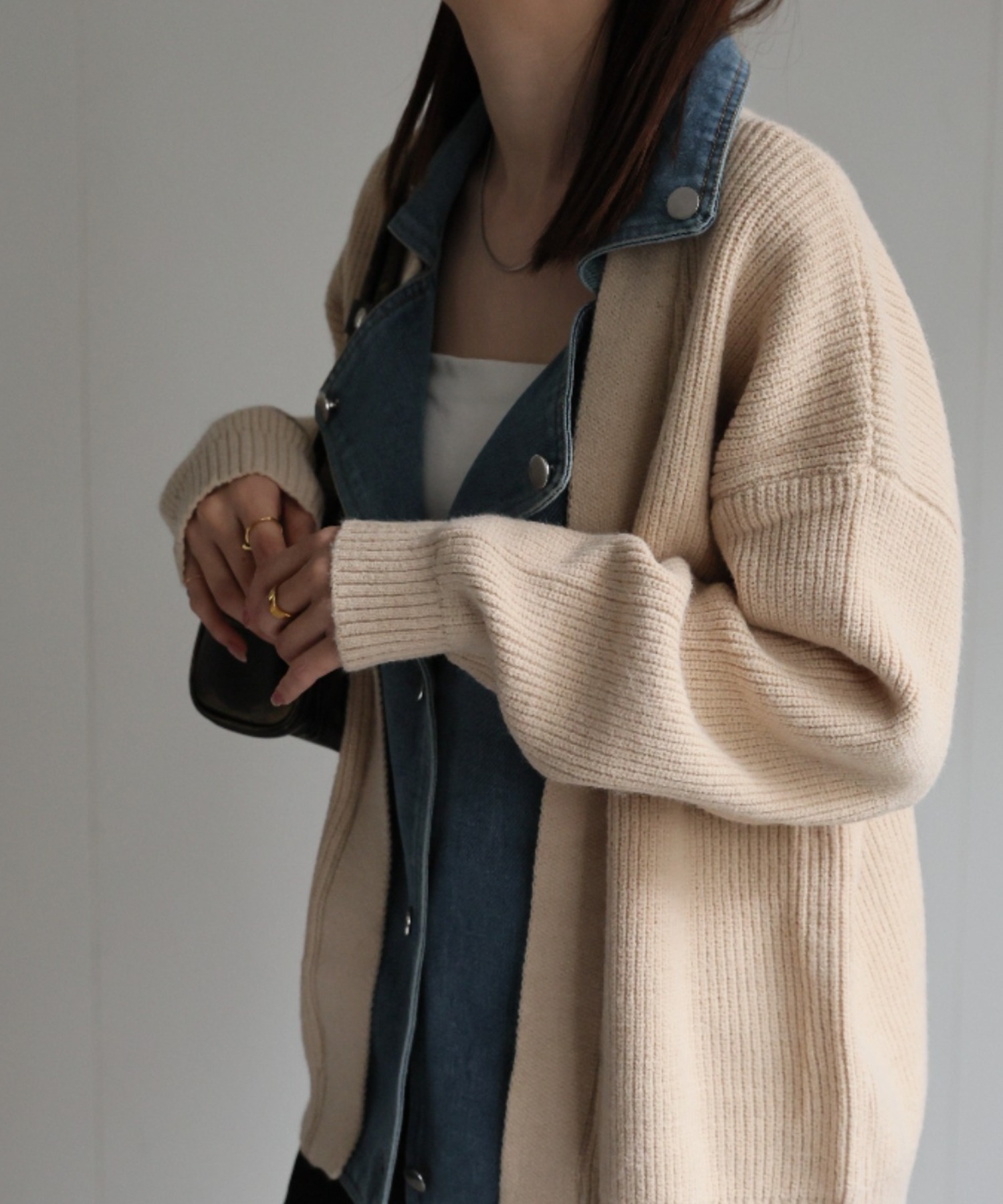 model:162cm　着用サイズ:F