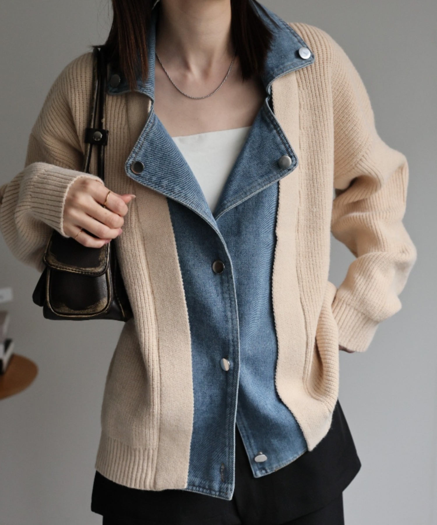 model:162cm　着用サイズ:F