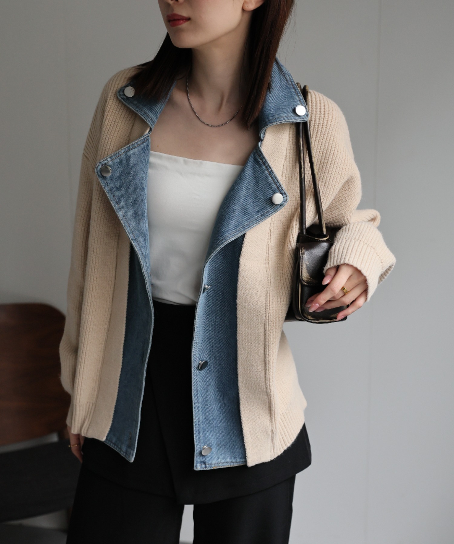 model:162cm　着用サイズ:F