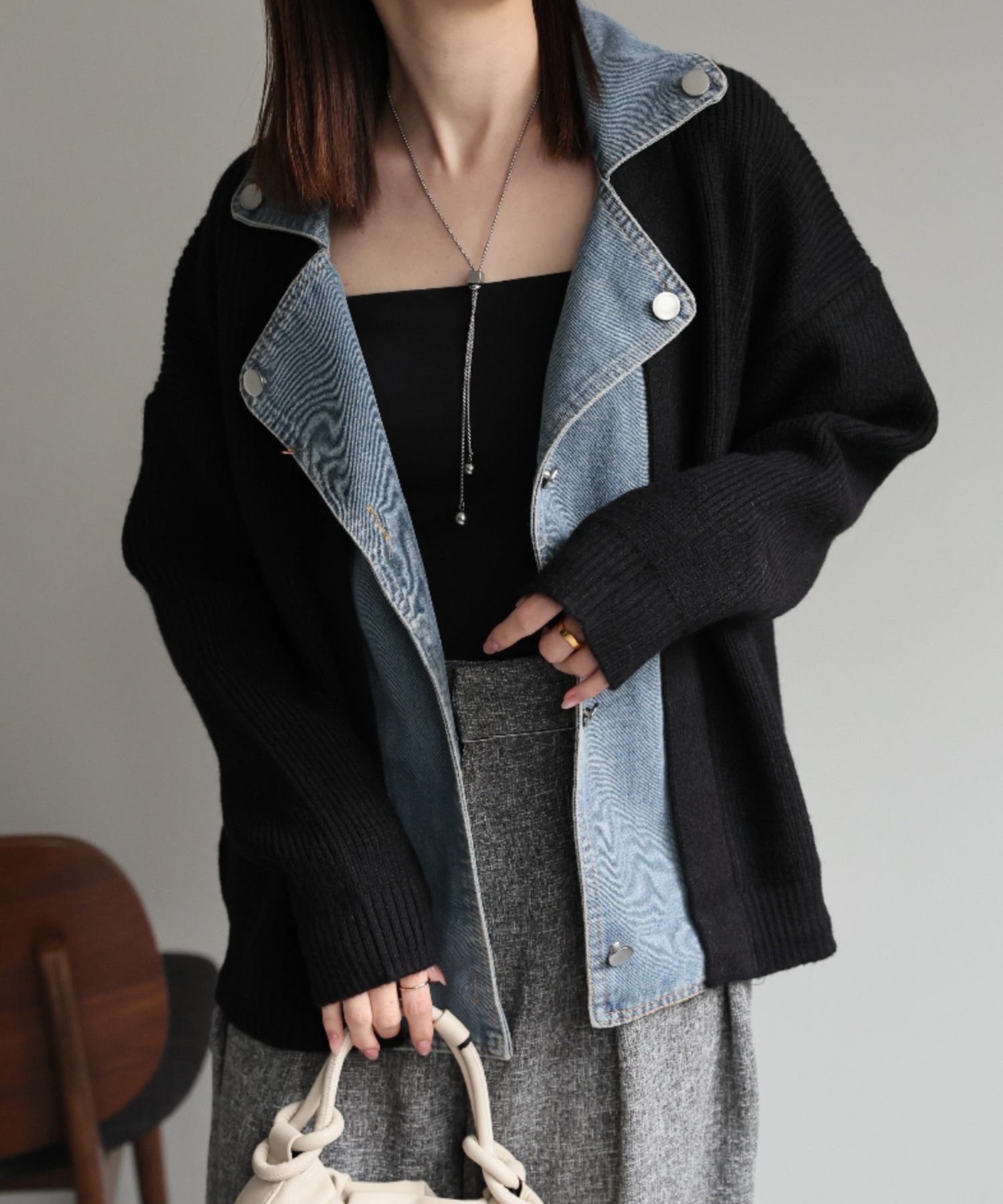 model:162cm　着用サイズ:F