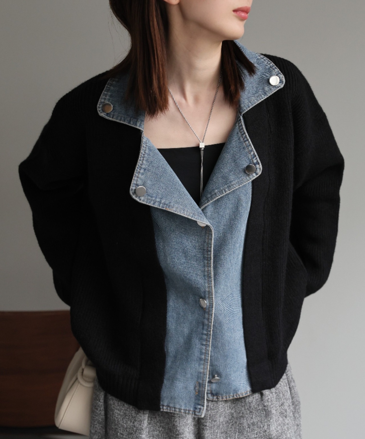 model:162cm　着用サイズ:F