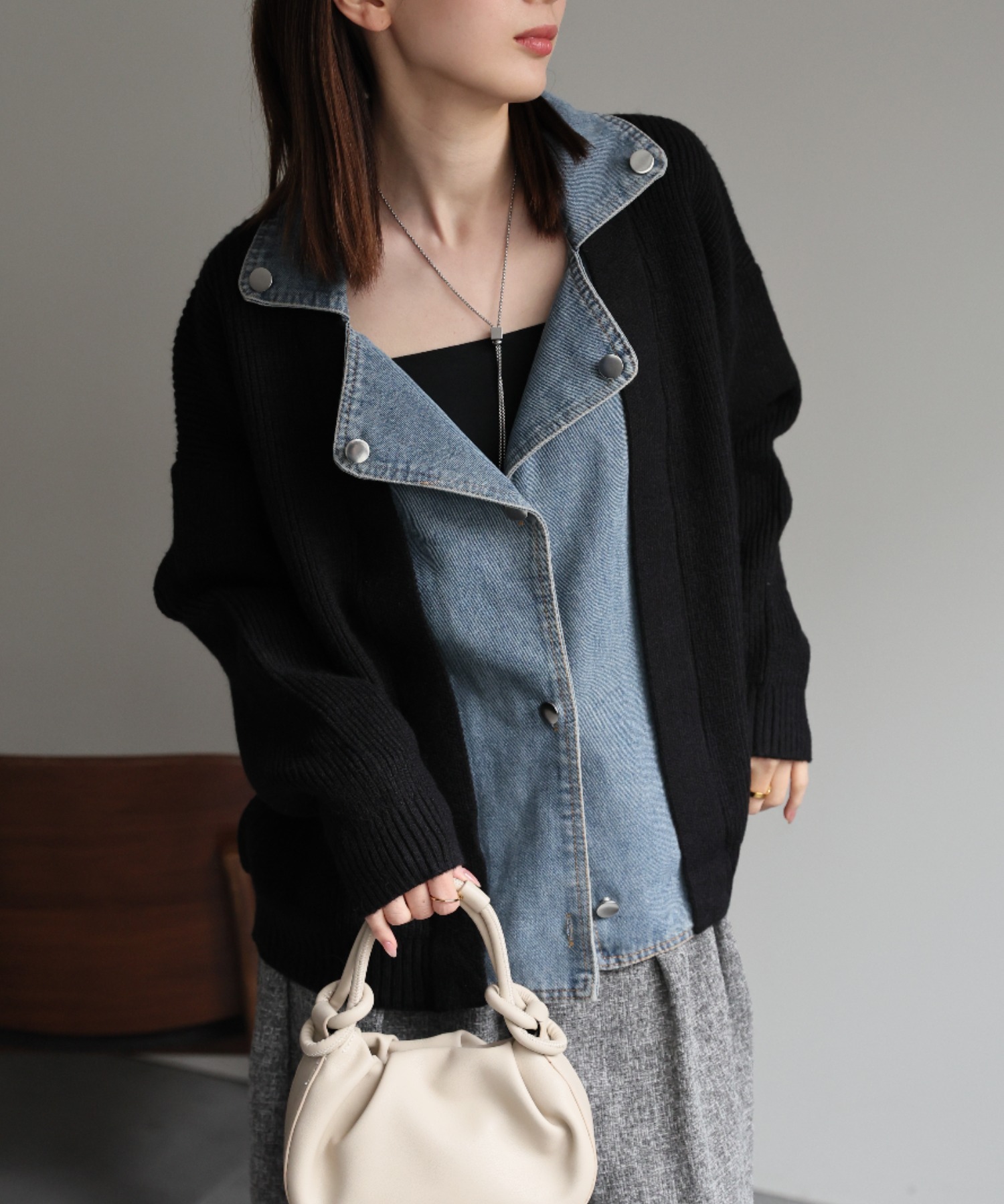 model:162cm　着用サイズ:F