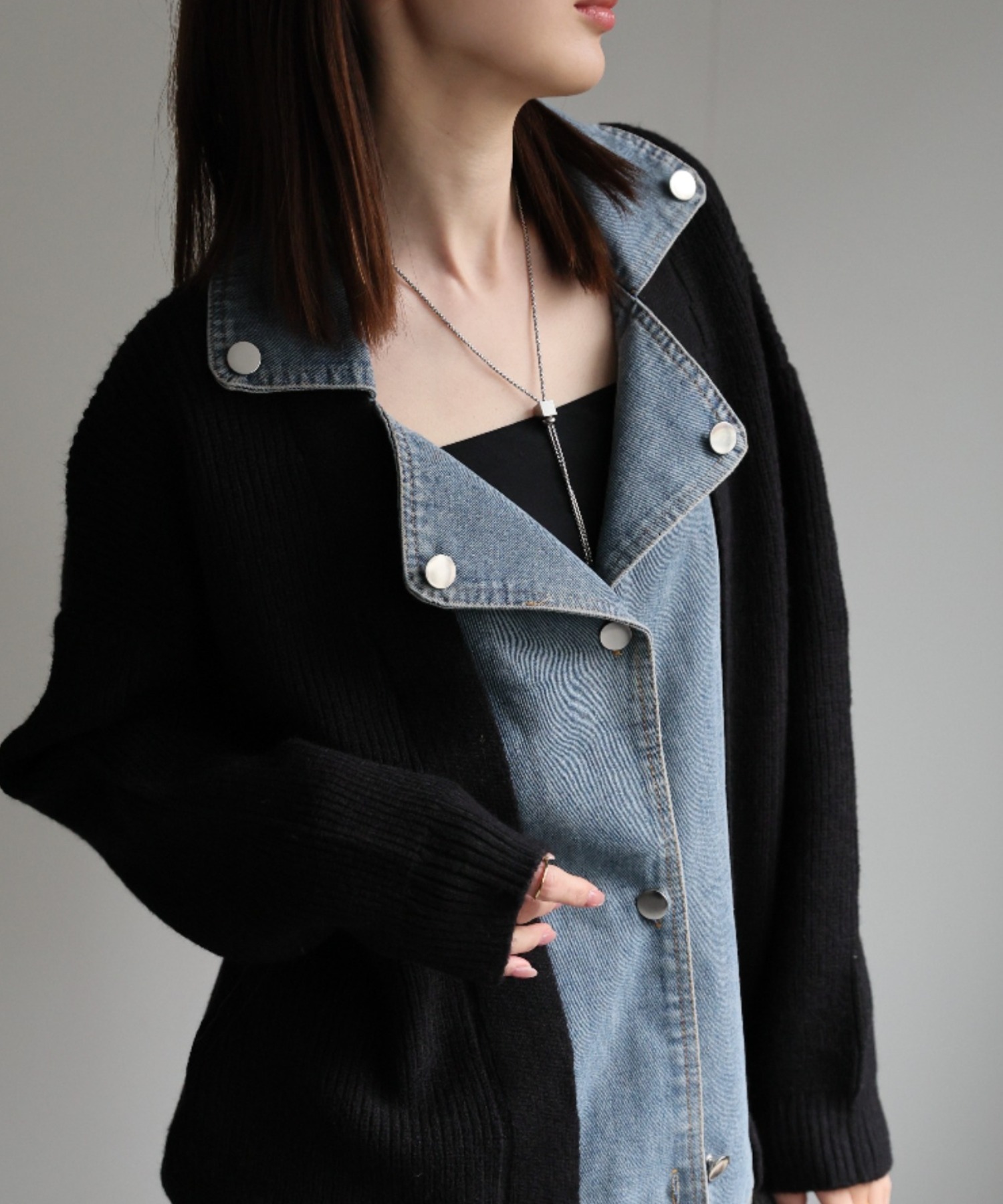 model:162cm　着用サイズ:F