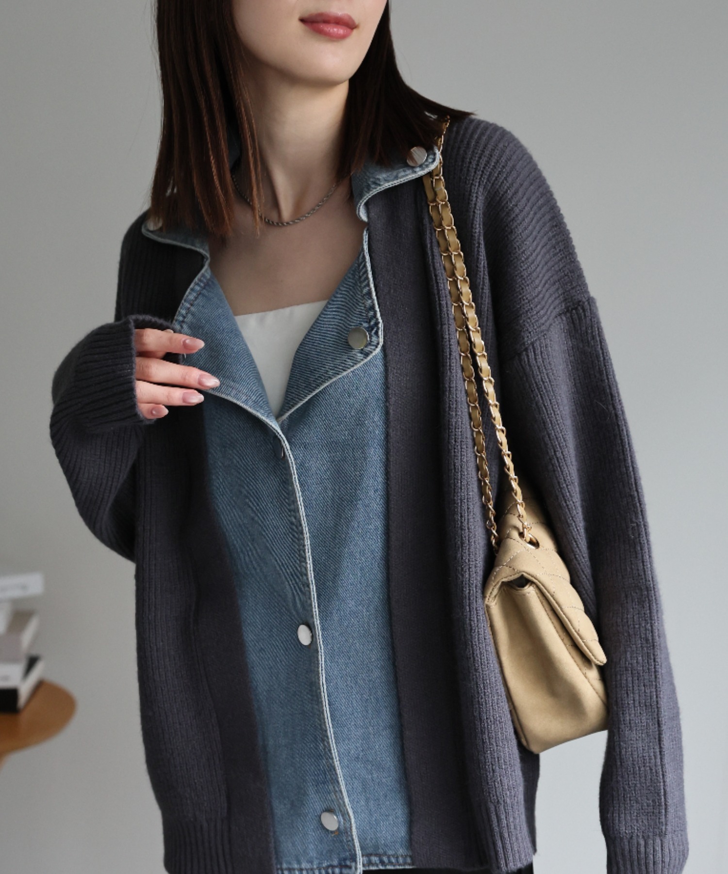 model:162cm　着用サイズ:F
