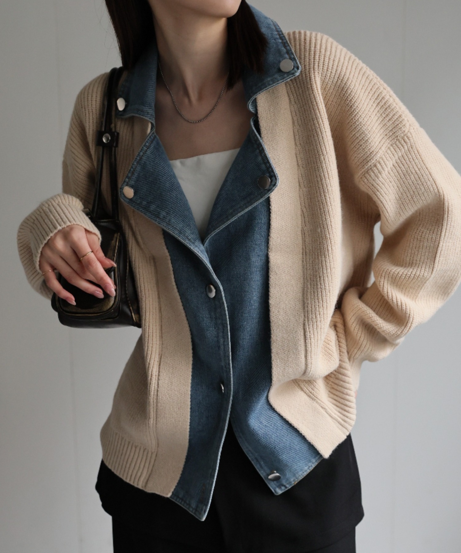 model:162cm　着用サイズ:F
