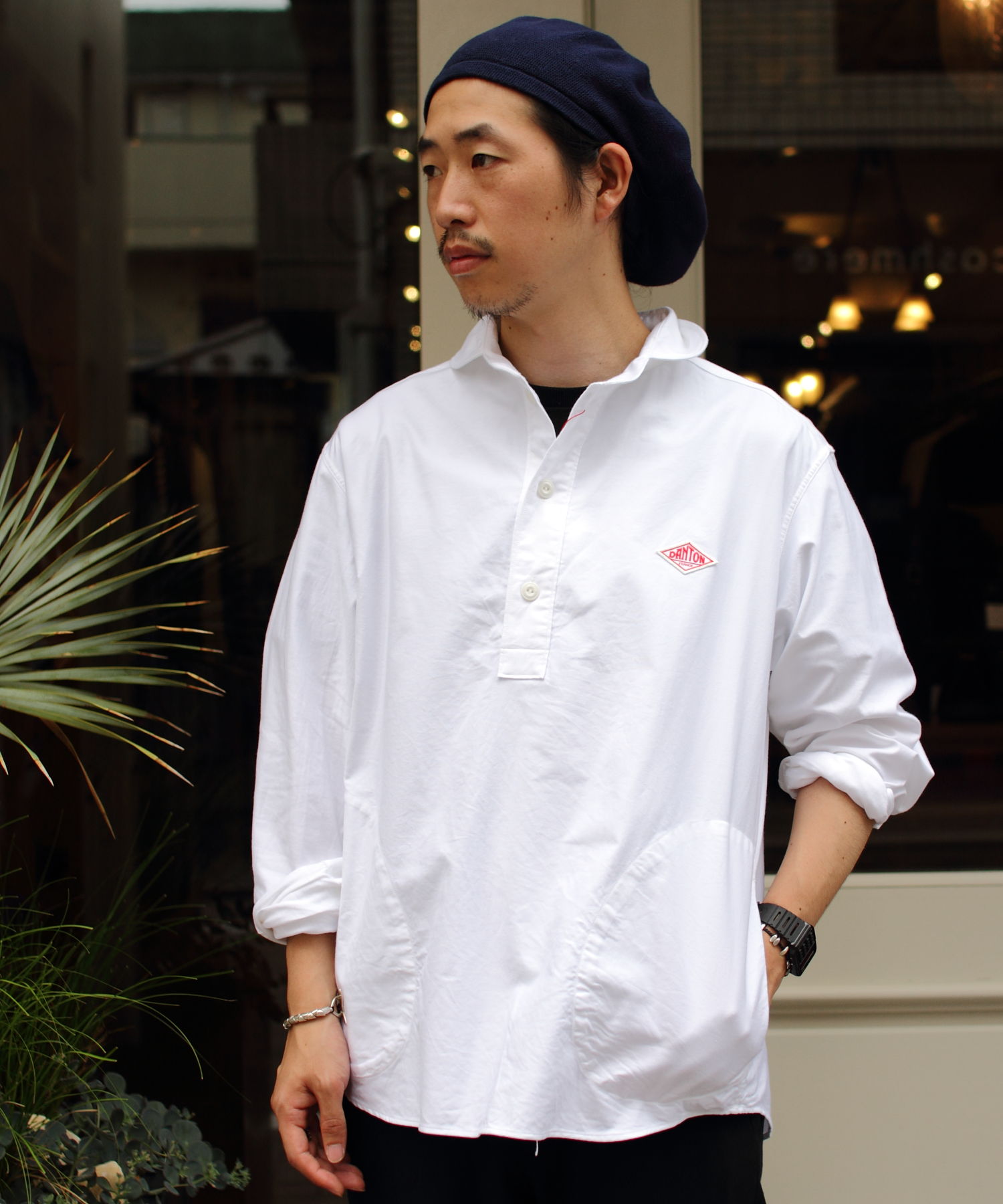 Danton ダントン オックスプルオーバーシャツ Ox Pullover Shirt メンズ Danton Steps Online Store ステップス オンラインストア