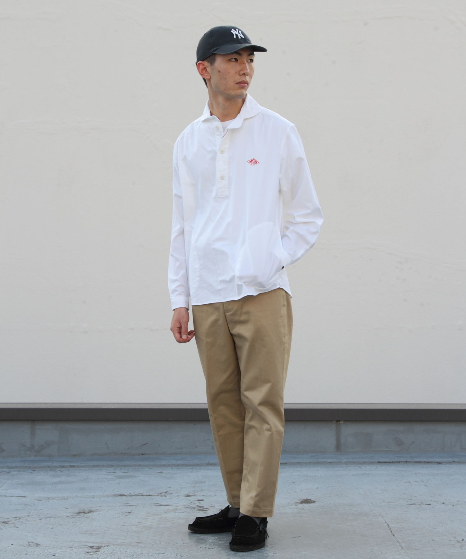 Danton ダントン オックスプルオーバーシャツ Ox Pullover Shirt メンズ Danton Steps Online Store ステップス オンラインストア