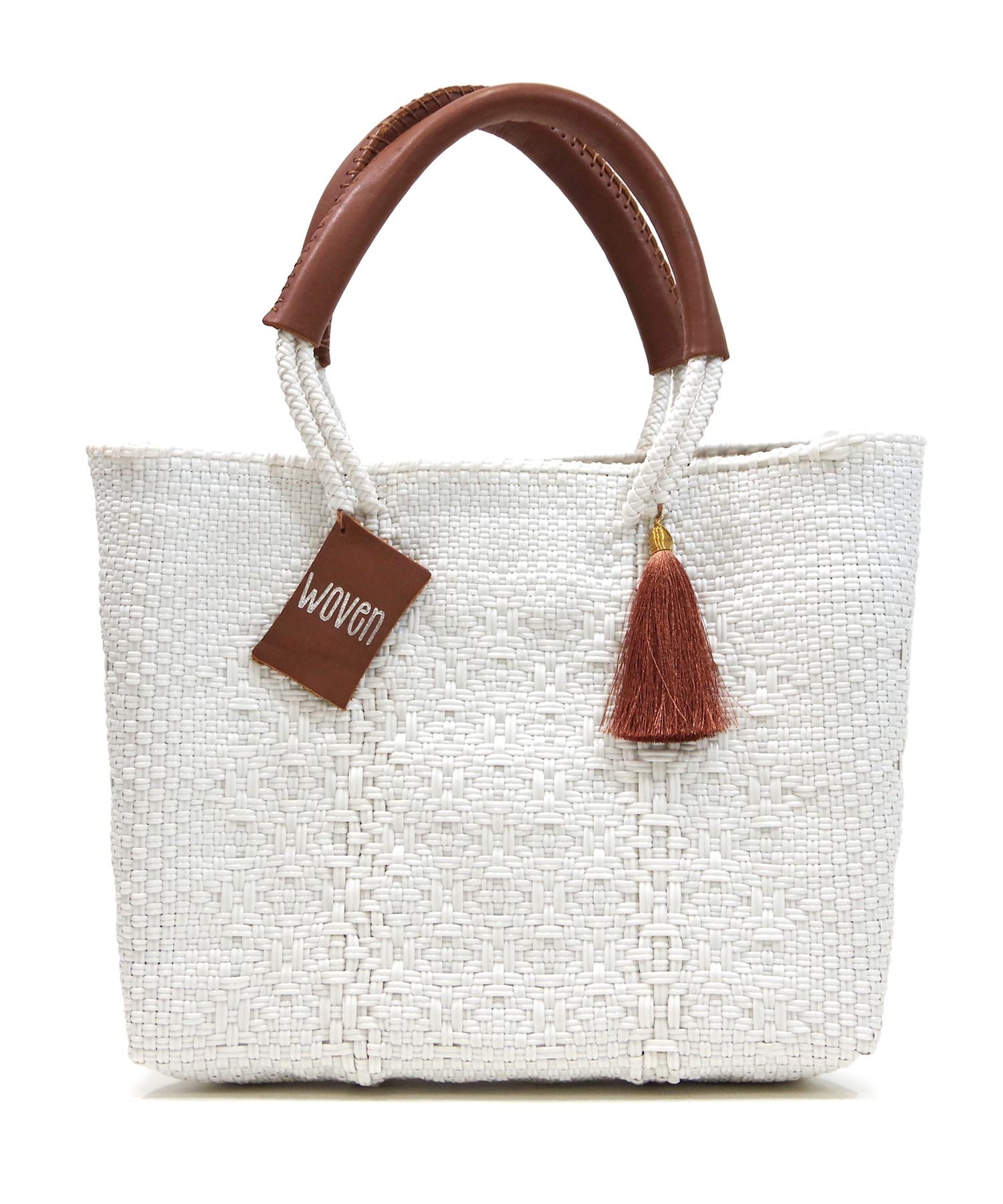 WOVEN (ウーヴン) / メキシコ製 バスケットバッグ メルカドバッグ かご