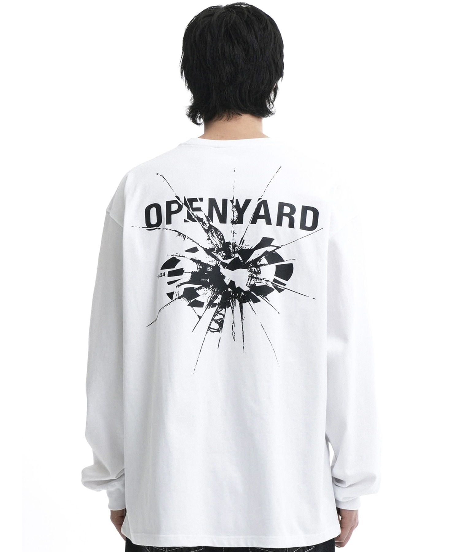 ★OY★B.S.L LONG SLEEVE-BLACK★正規品/韓国直送料込/人気 OY/オーワイ』 B.S.L LONG SLEEVE/B.S.L長袖Tシャツ OY│A'GEM/9