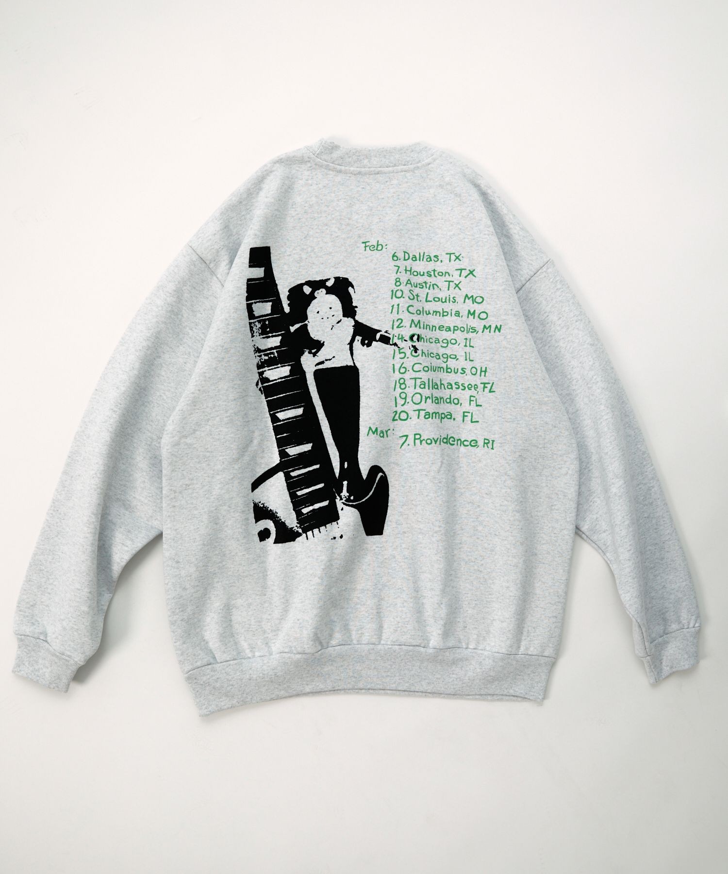 Dinosaur Jr. 'GREEN MIND' CREW SWEAT 【公式通販】