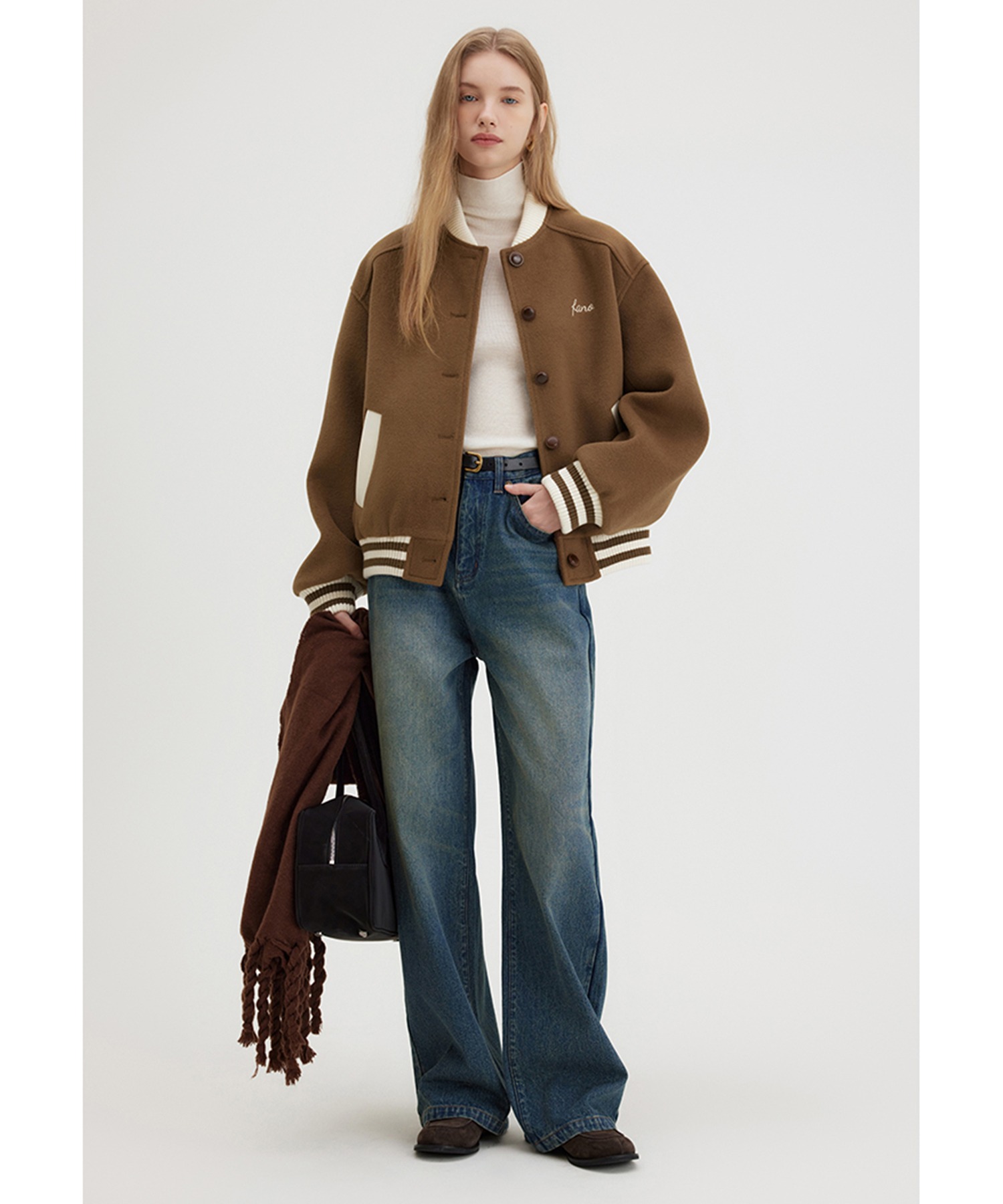 フロントロゴスタジャン FD23W133【Fano Studios】-ファッション通販