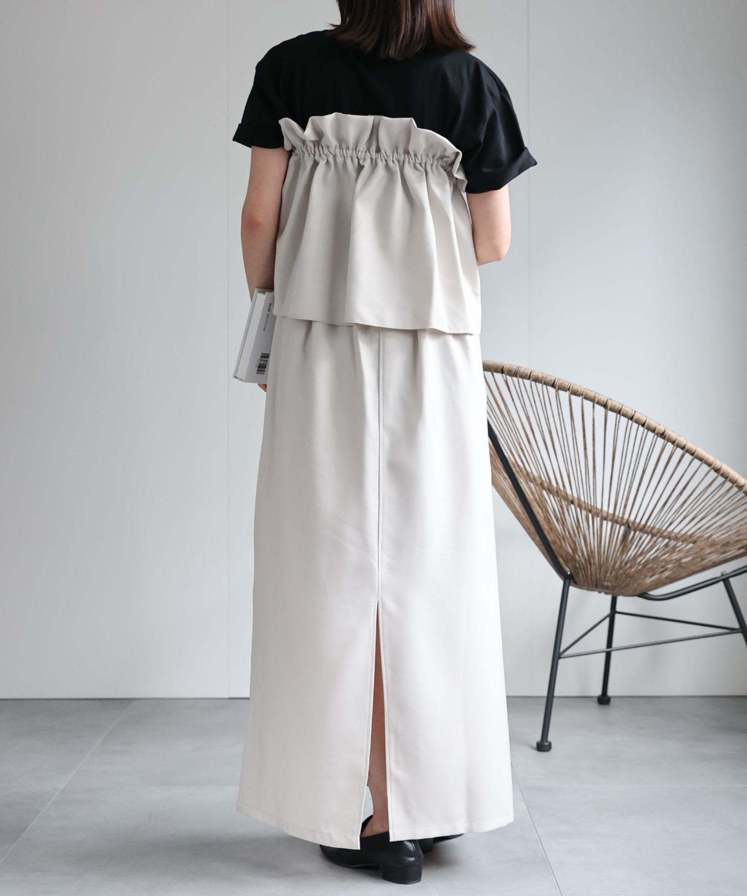 model：162cm 着用サイズ：F