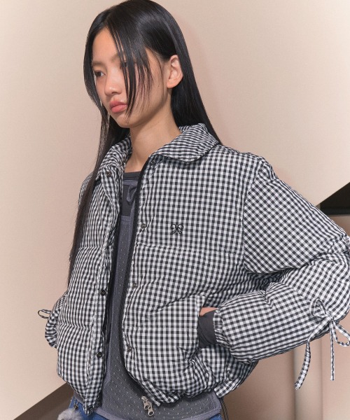 ジャケット・アウター fancy club A'GEM/9 × .kom 『 FANCY CLUB/ファンシークラブ』 RIBBON COLLAR