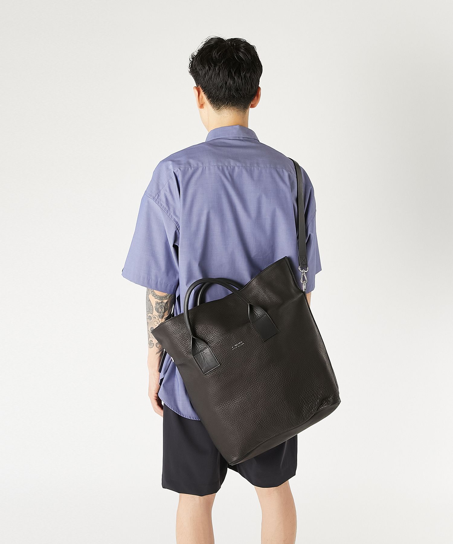 LEATHER TOTE BAG N.HOOLYWOOD COMPILE│N-HOOLYWOOD.COM