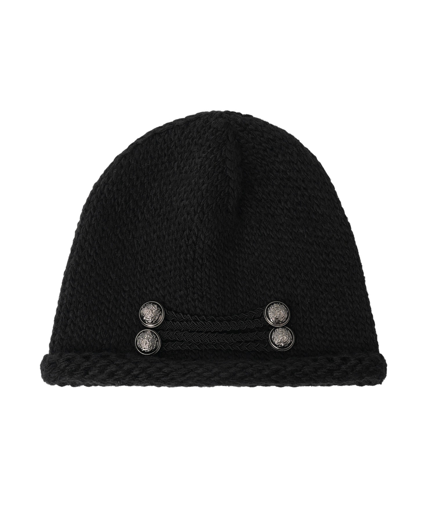 Openyard/オープンヤード』BRAID BUTTON BEANIE/ブレイドボタン