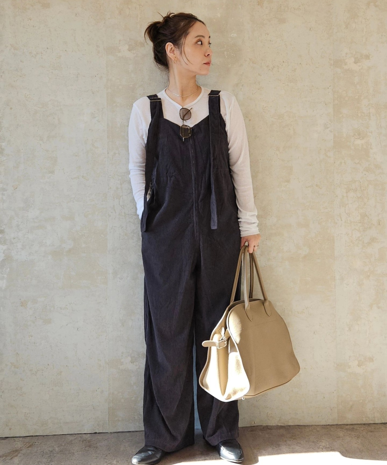 model：H160 着用サイズ：FREE