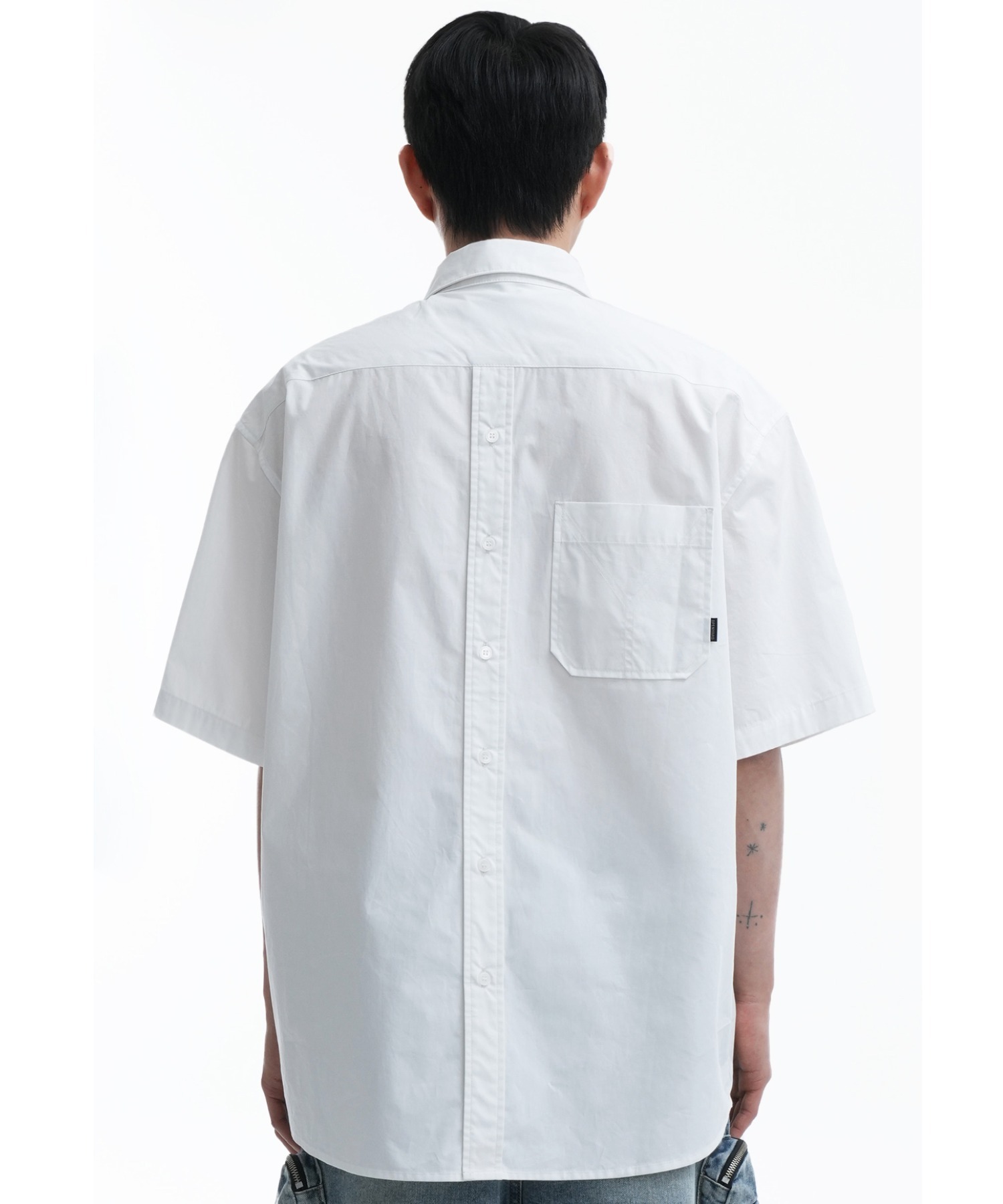 OY/オーワイ』 BACK STITCH POCKET HALF SHIRTS/バックステッチシャツ