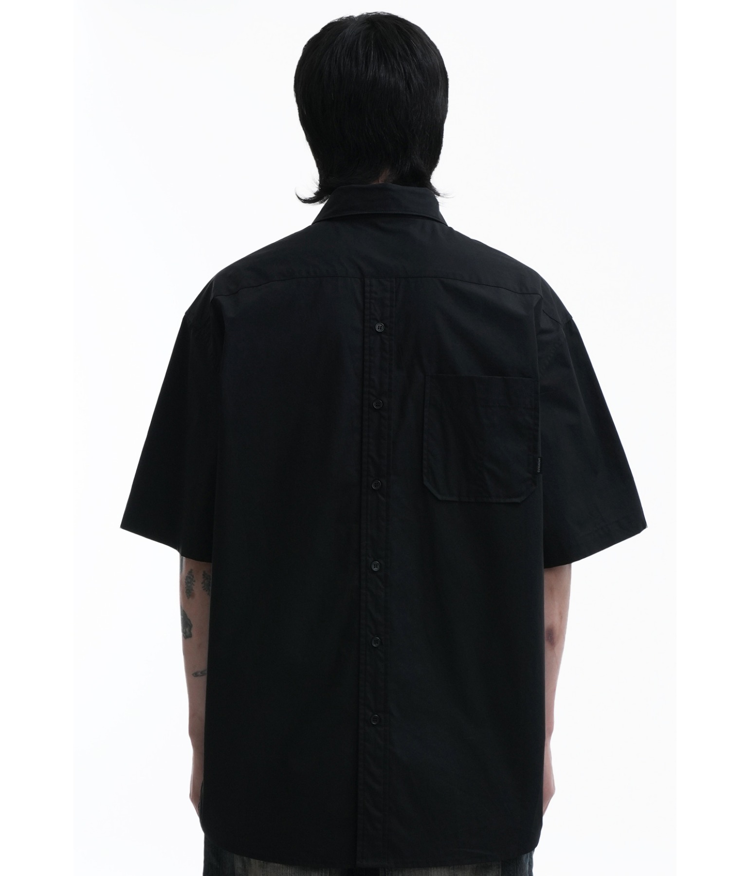 OY/オーワイ』 BACK STITCH POCKET HALF SHIRTS/バックステッチシャツ