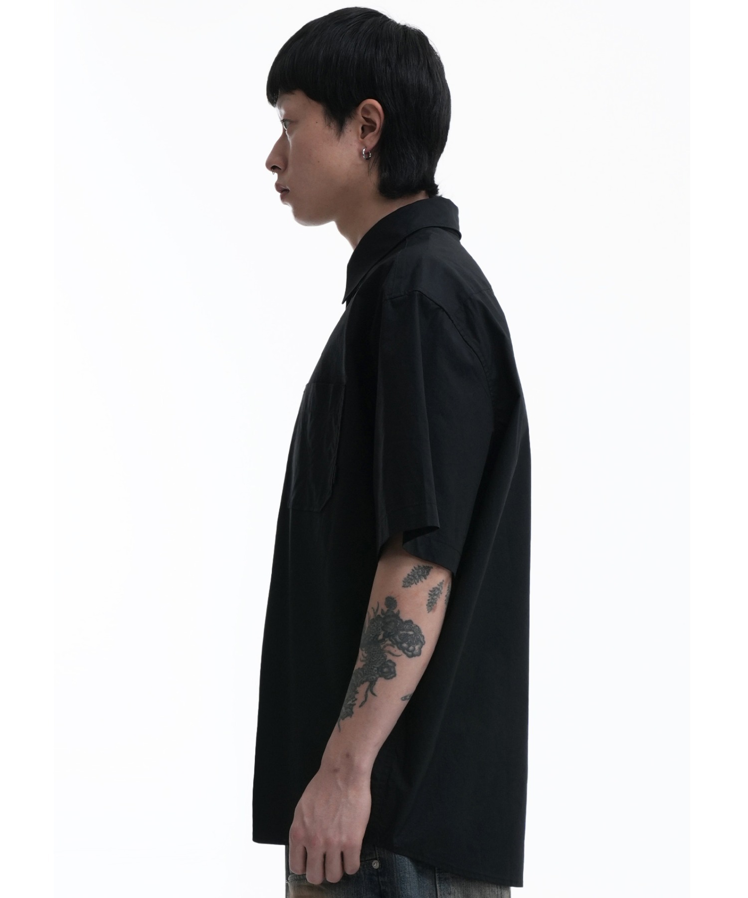 OY/オーワイ』 BACK STITCH POCKET HALF SHIRTS/バックステッチシャツ