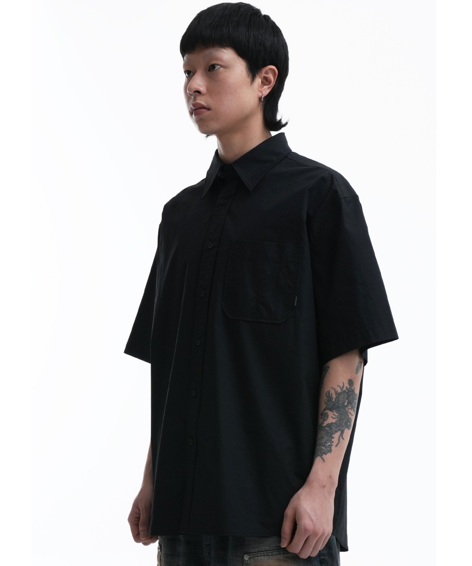 OY/オーワイ』 BACK STITCH POCKET HALF SHIRTS/バックステッチシャツ