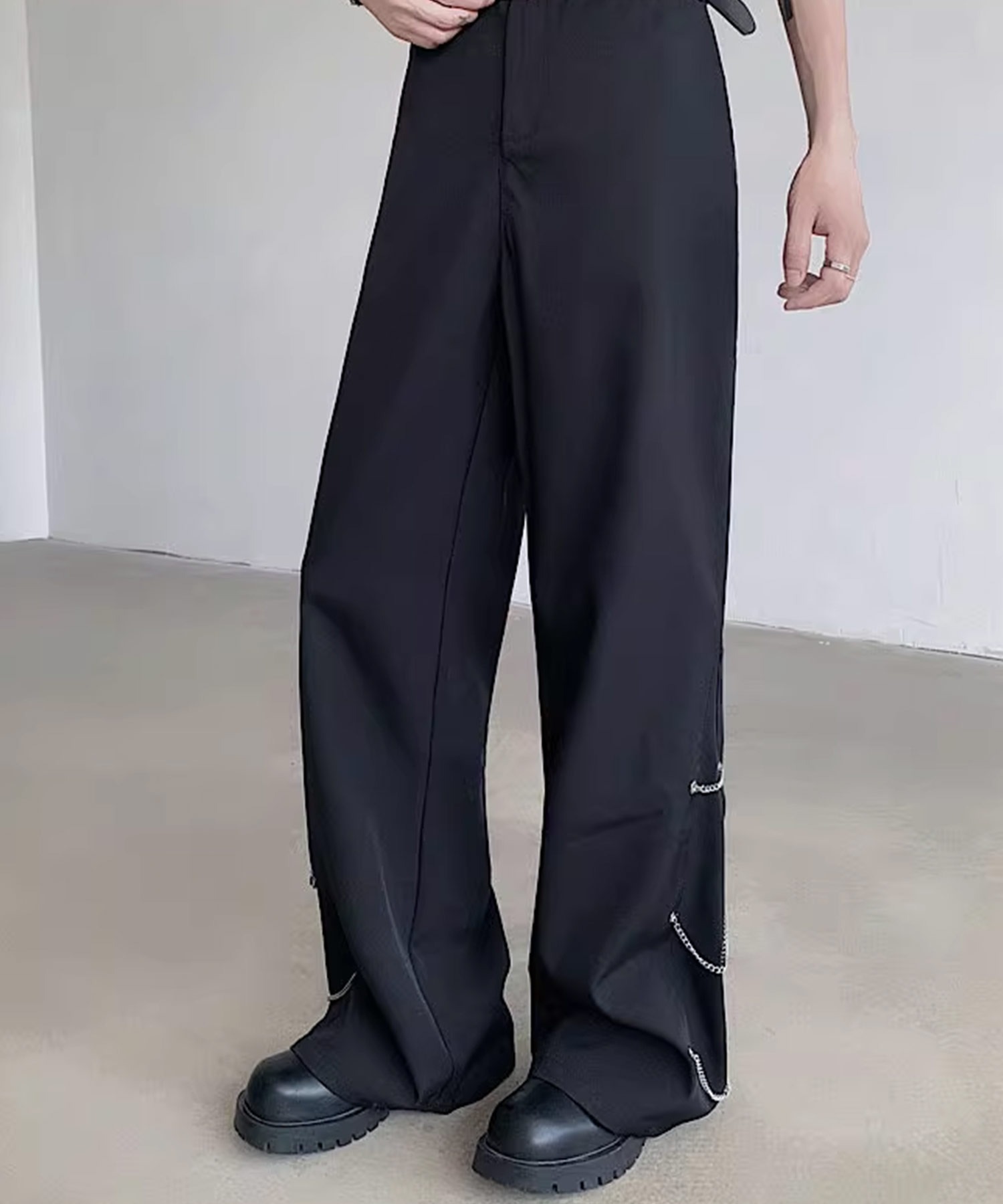 Westwear ウエストウエア Eastsaidaz イーストサイダズ A'GEM/9 × .kom『BENUSTA/べネスタ』Side Chain Wide Pants