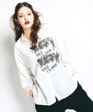 THE CLASH/CLASH RIOTオーバーシャツ