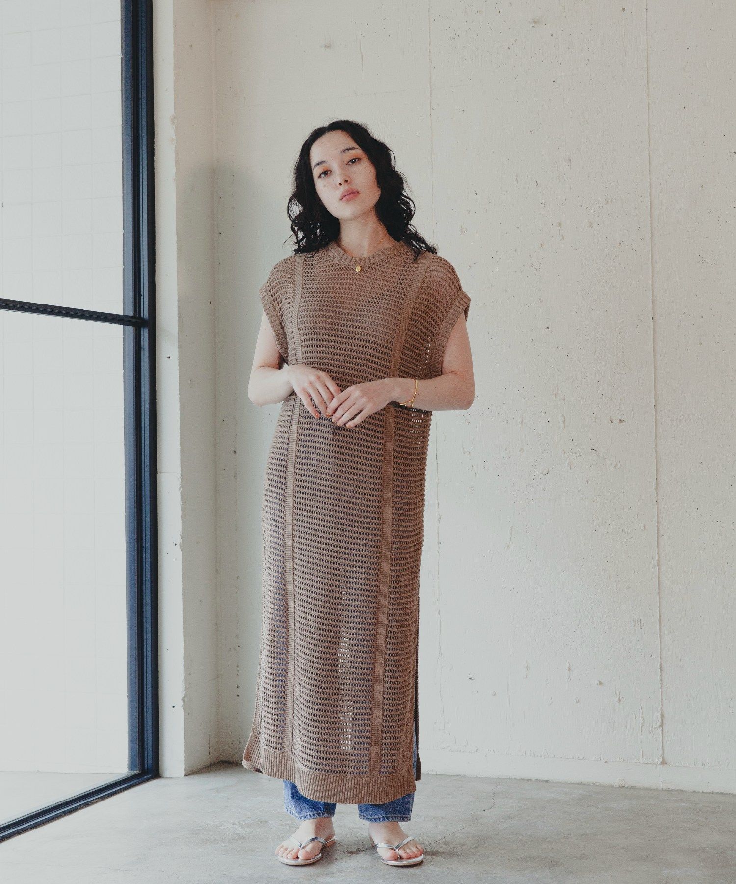 メッシュニットワンピース Kari Lili Retro Girl Online Store レトロガールオンラインストア メッシュニットワンピース Kari Lili Retro Girl Online Store レトロガールオンラインストア