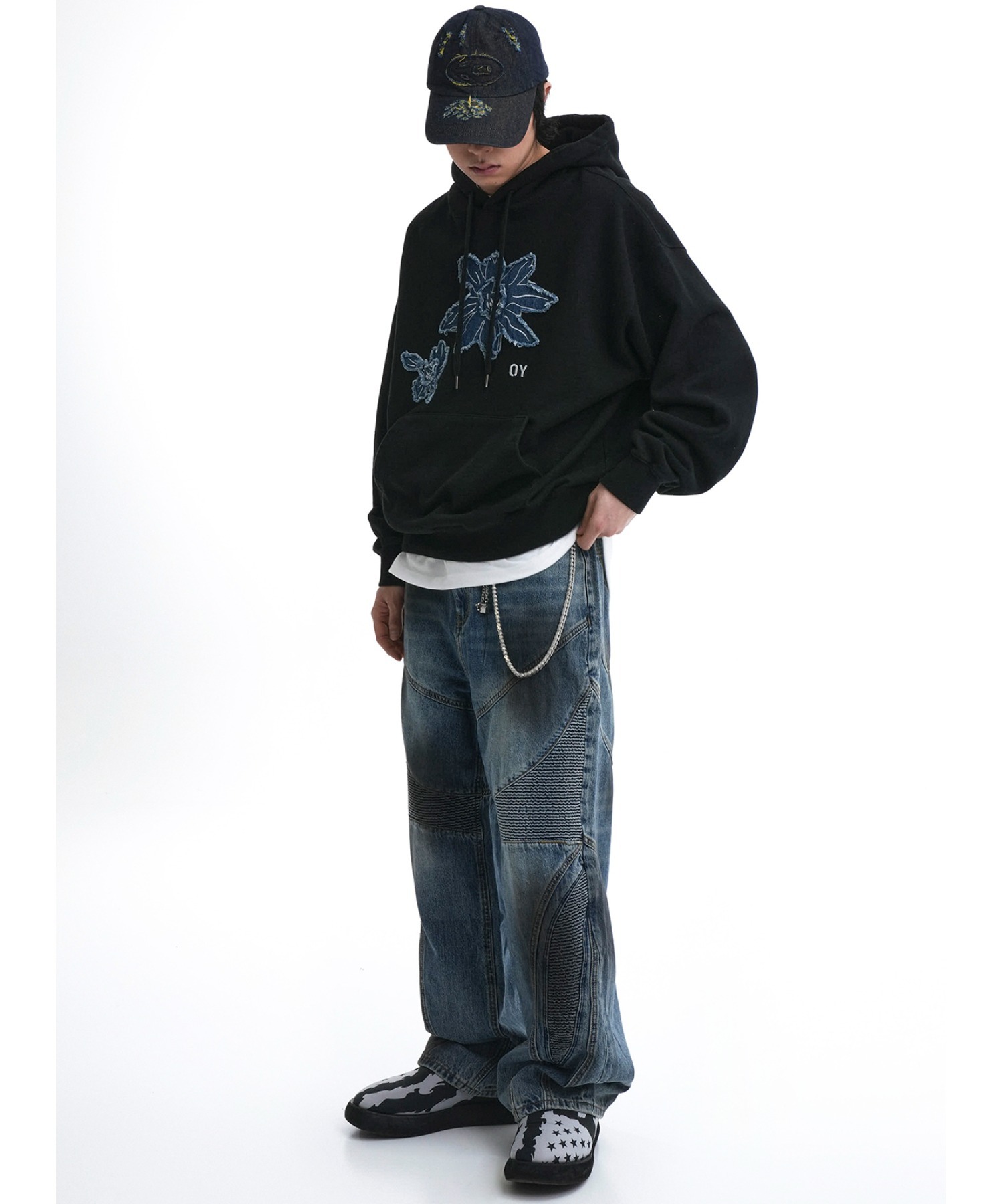 OY/オーワイ』 DIRTY WASHED BIKER JEANS/ダーティーバイカー