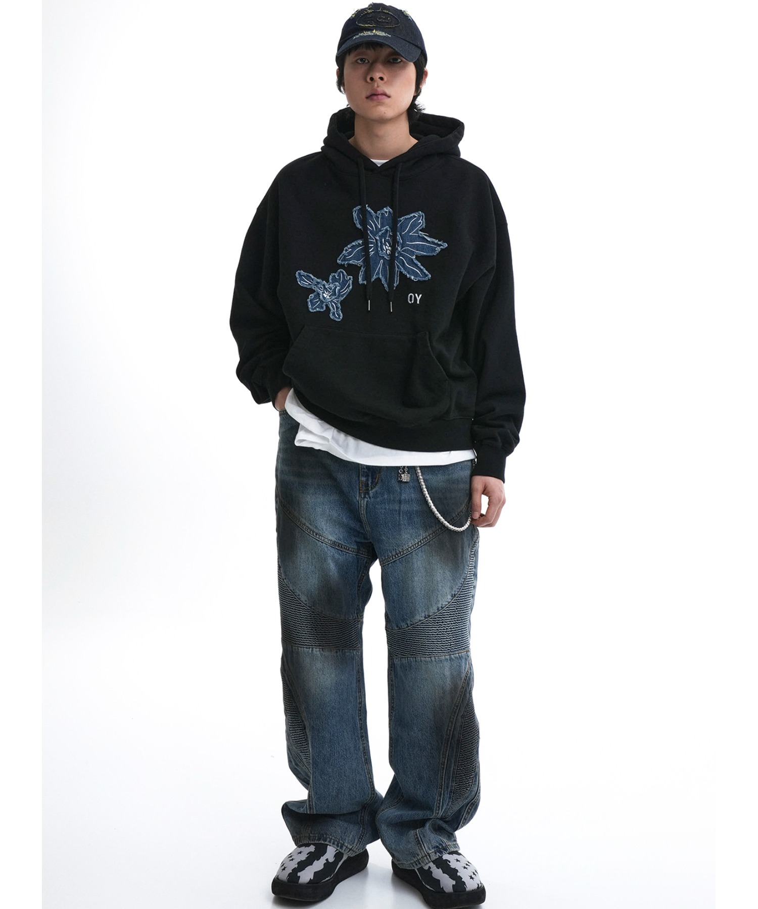 OY/オーワイ』 DIRTY WASHED BIKER JEANS/ダーティーバイカー