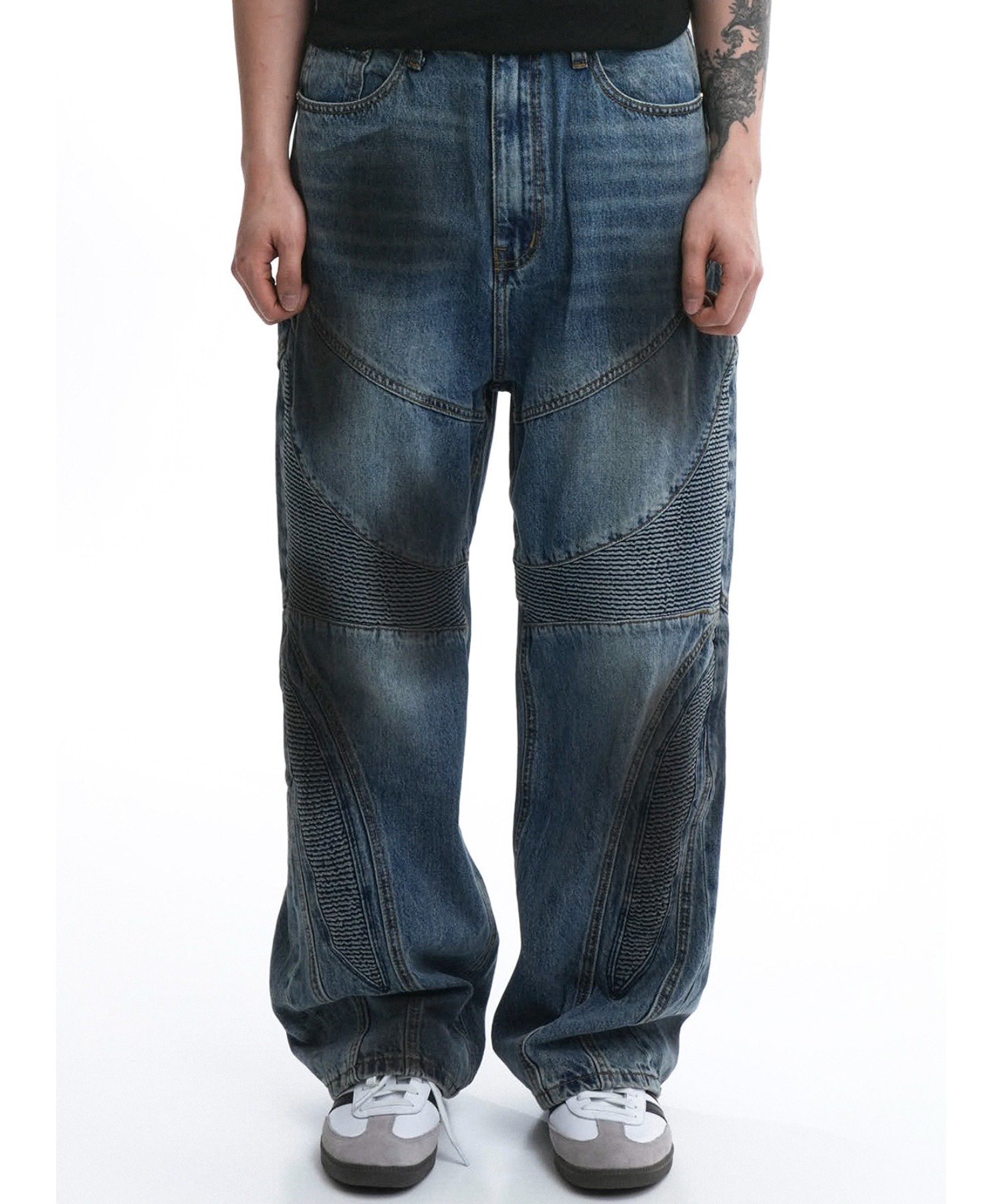OY/オーワイ』 DIRTY WASHED BIKER JEANS/ダーティーバイカー