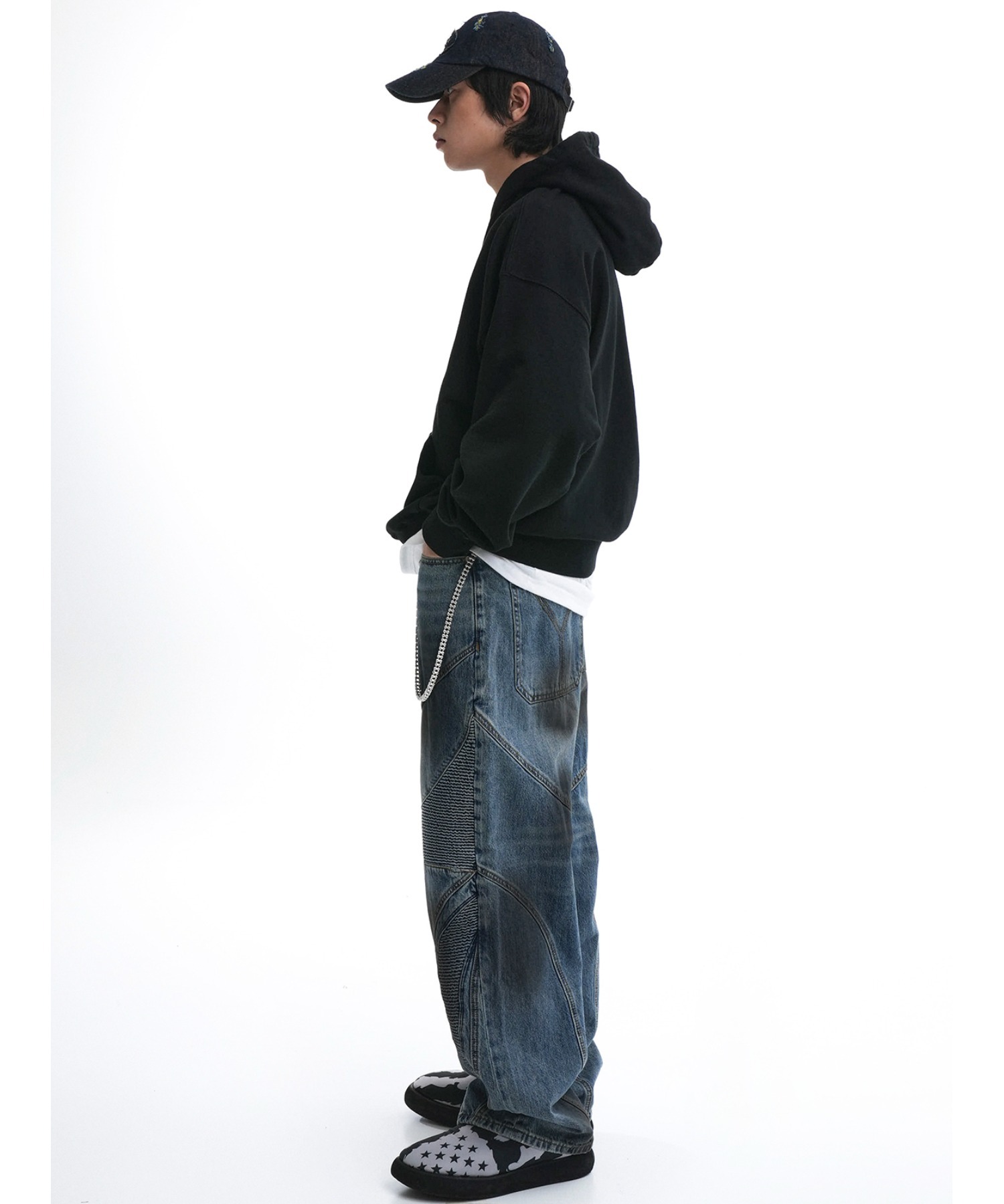 OY/オーワイ』 DIRTY WASHED BIKER JEANS/ダーティーバイカー