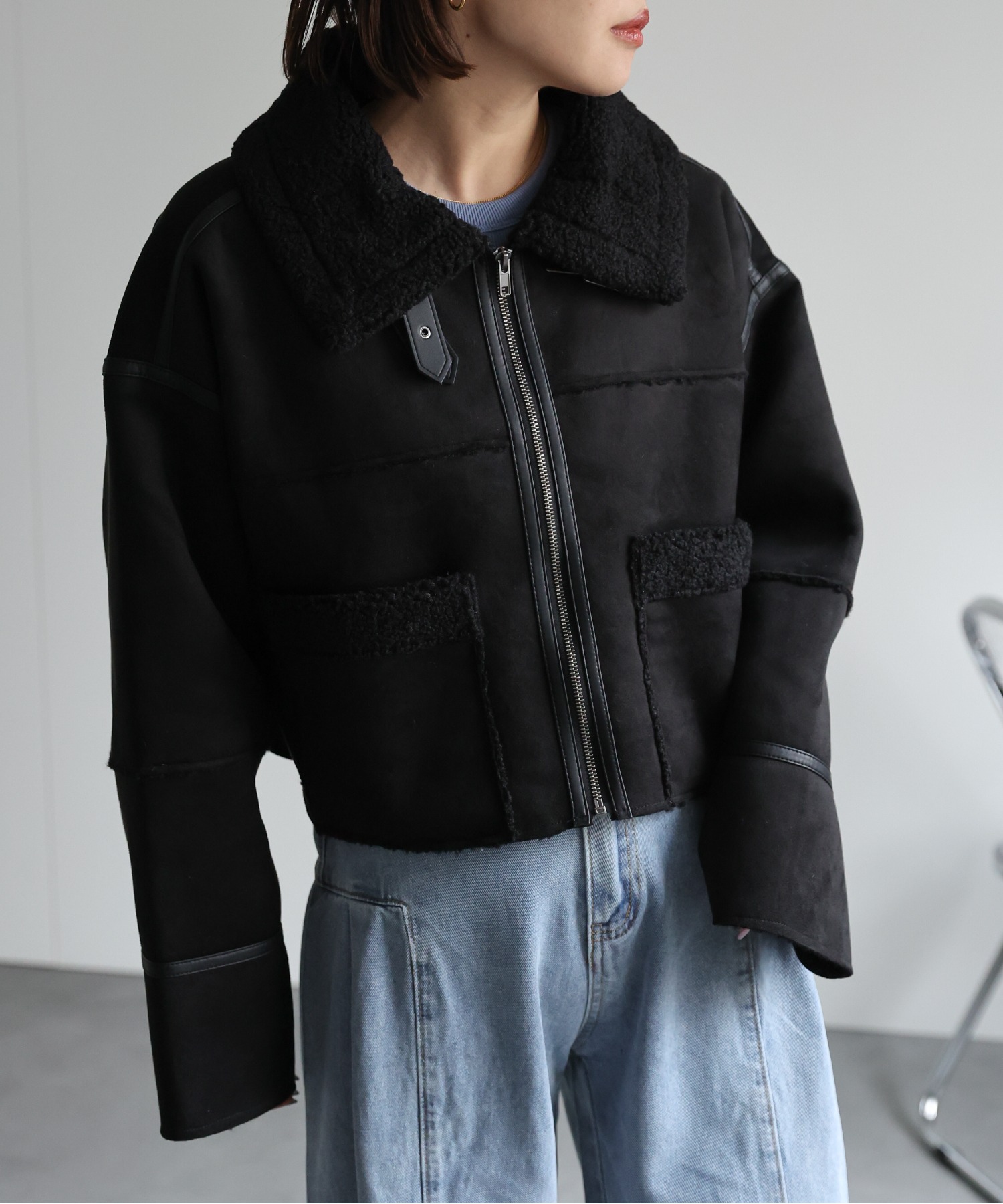 model：162cm 着用サイズ：FREE