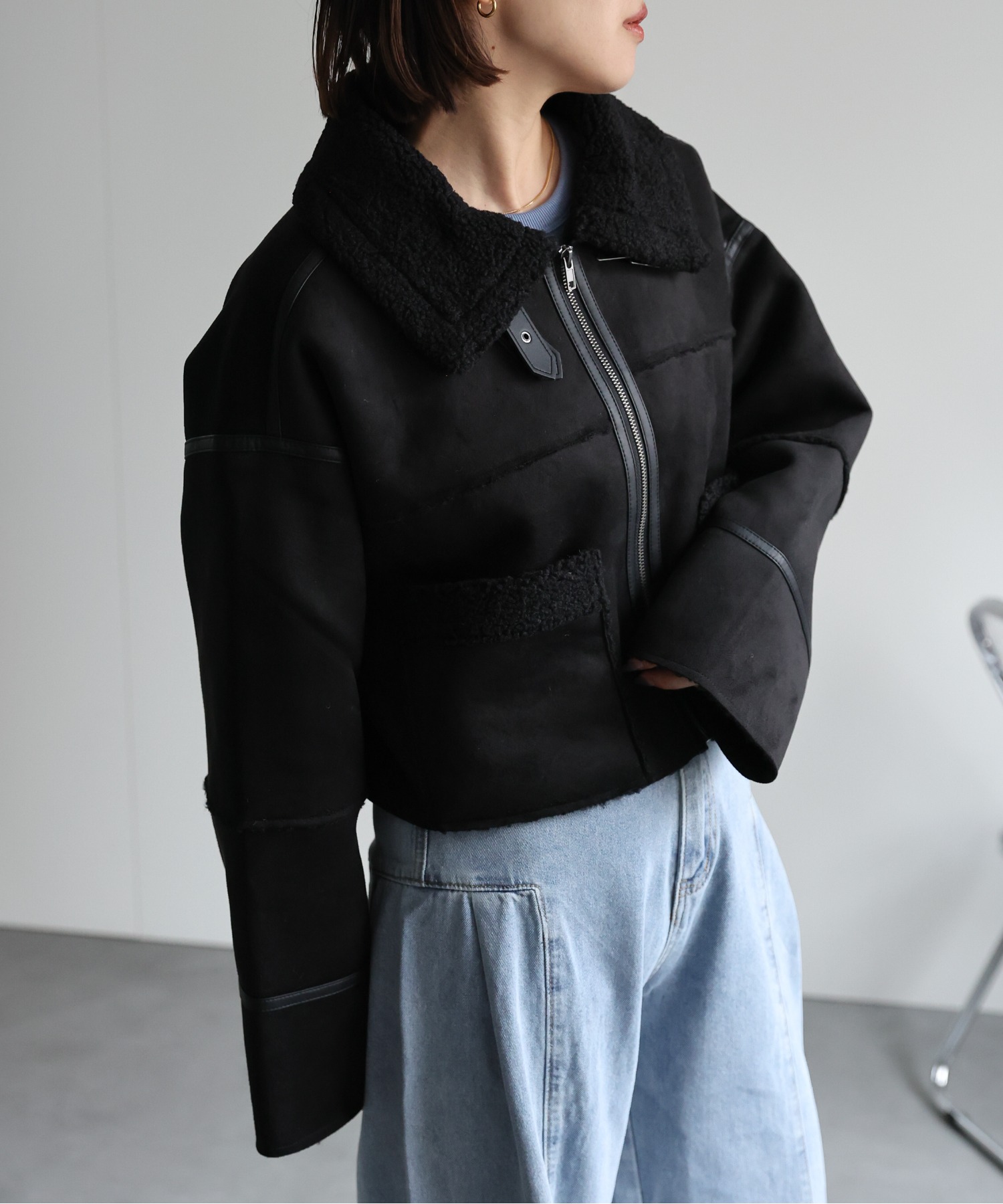 model：162cm 着用サイズ：FREE