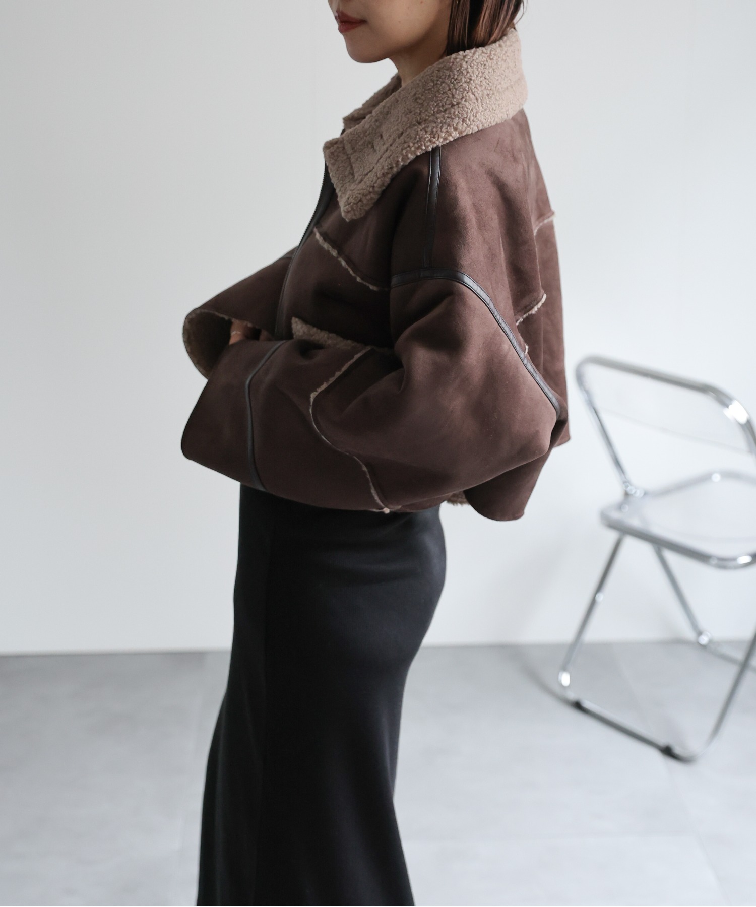 model：162cm 着用サイズ：FREE
