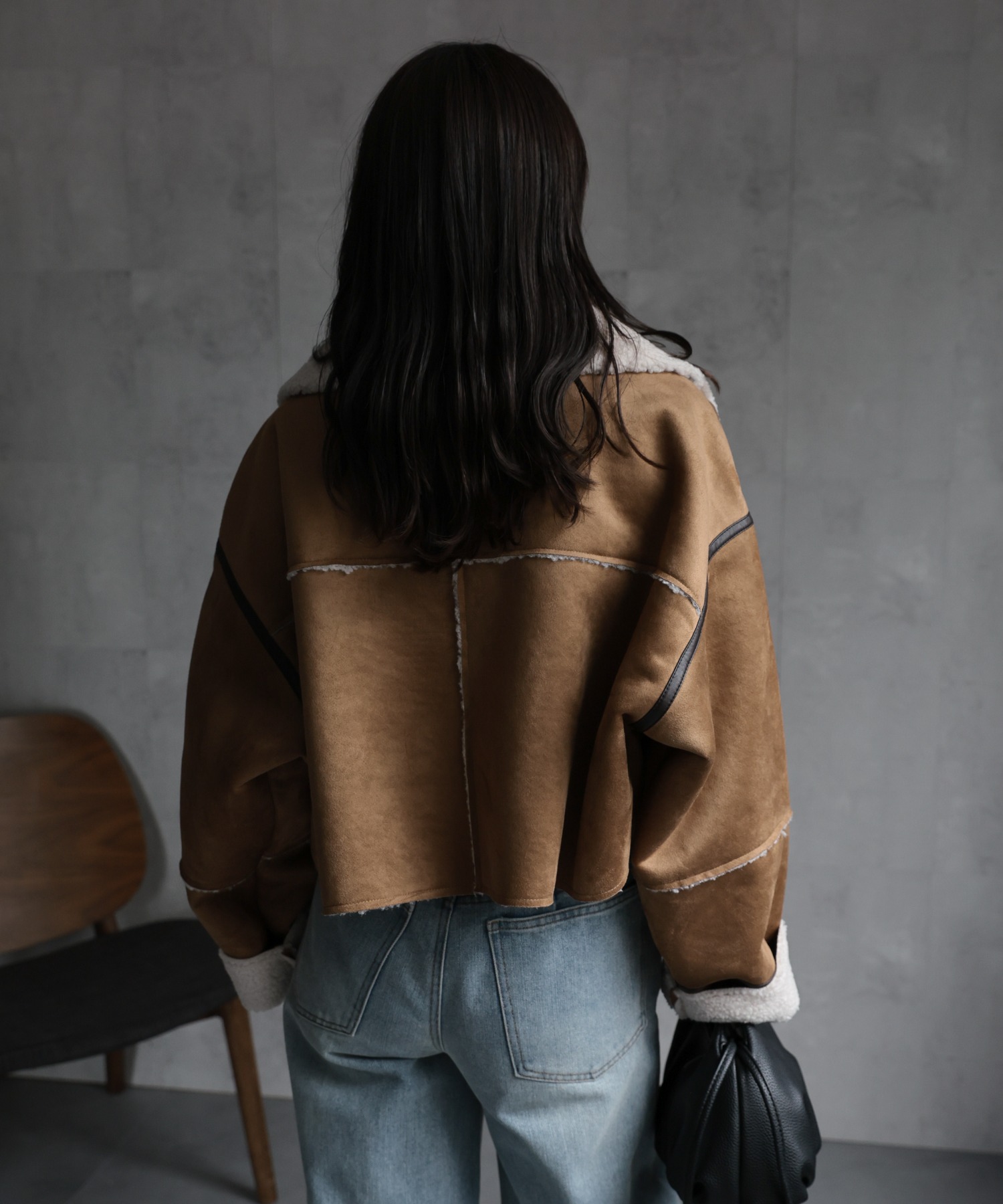 model：156cm 着用サイズ：FREE