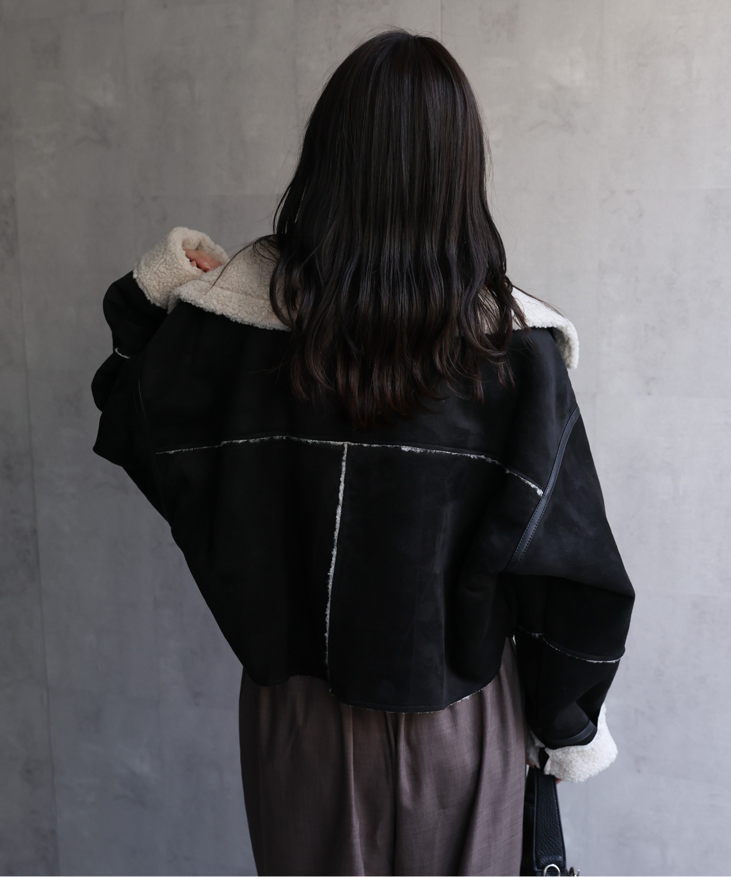 model：156cm 着用サイズ：FREE