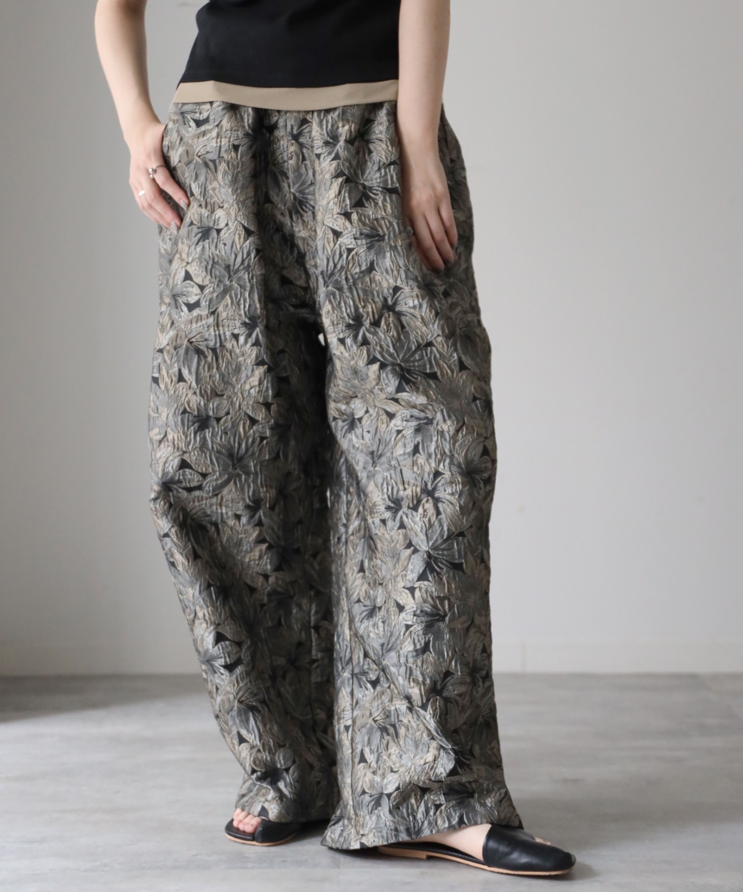 model：164cm. 着用サイズ：FREE