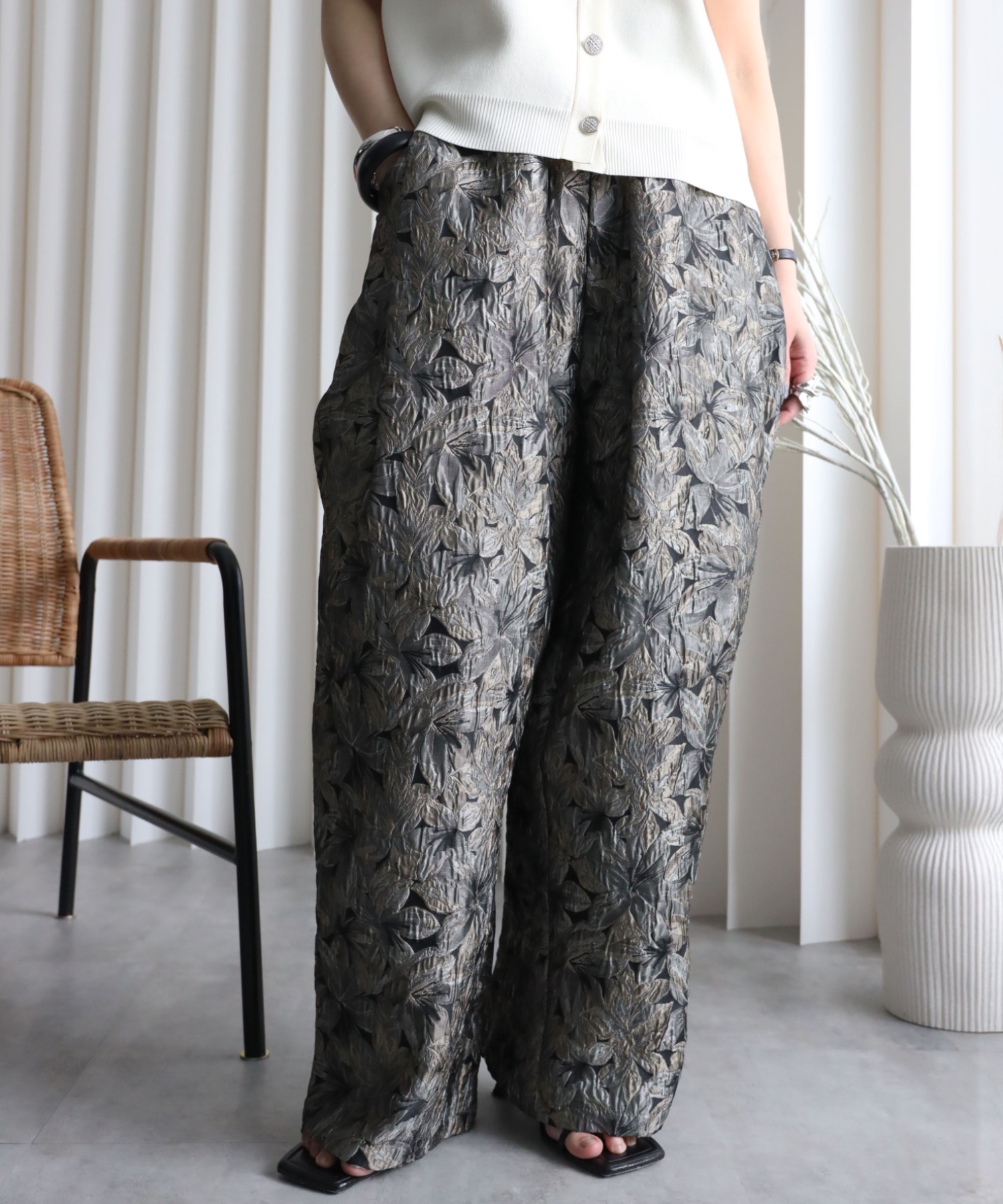 model：155cm. 着用サイズ：FREE