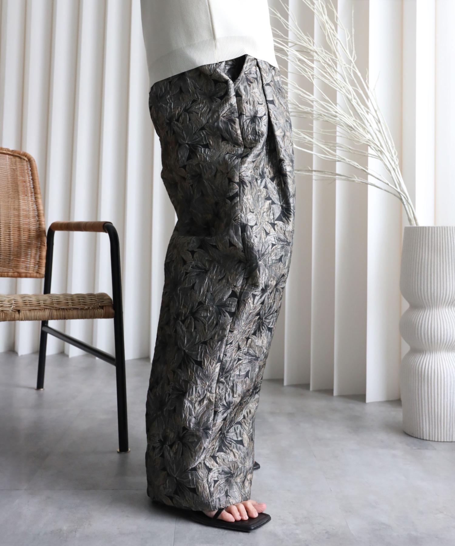 model：155cm. 着用サイズ：FREE
