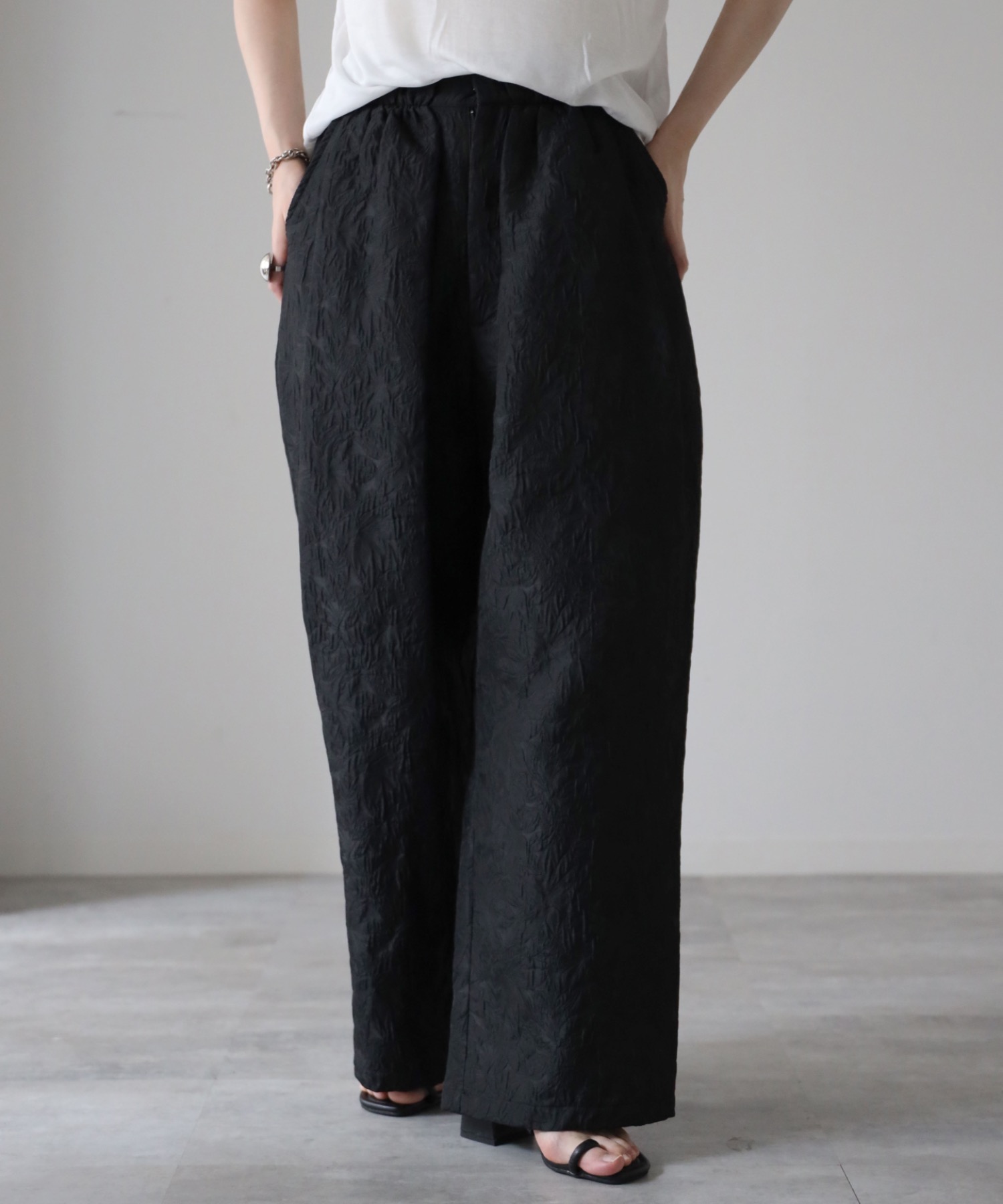 model：164cm. 着用サイズ：FREE
