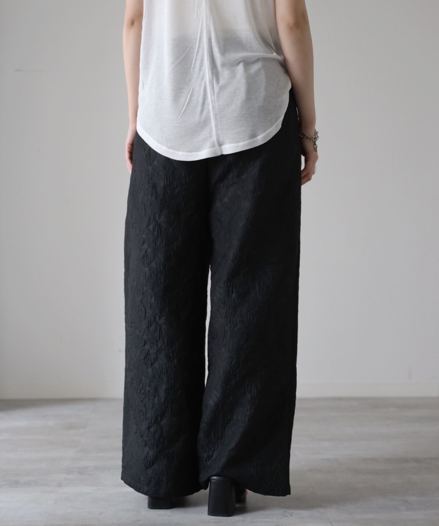 model：164cm. 着用サイズ：FREE
