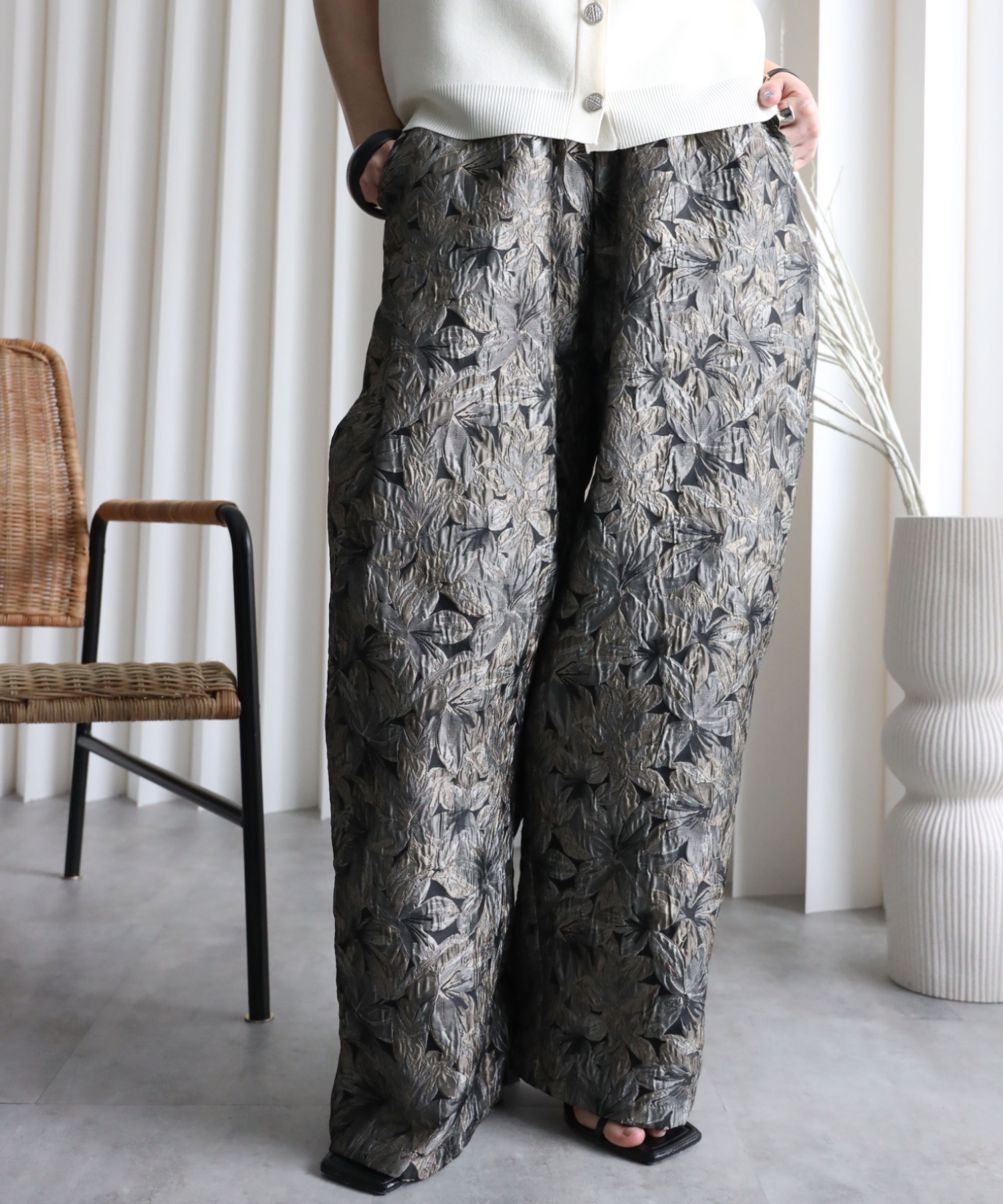model：155cm. 着用サイズ：FREE