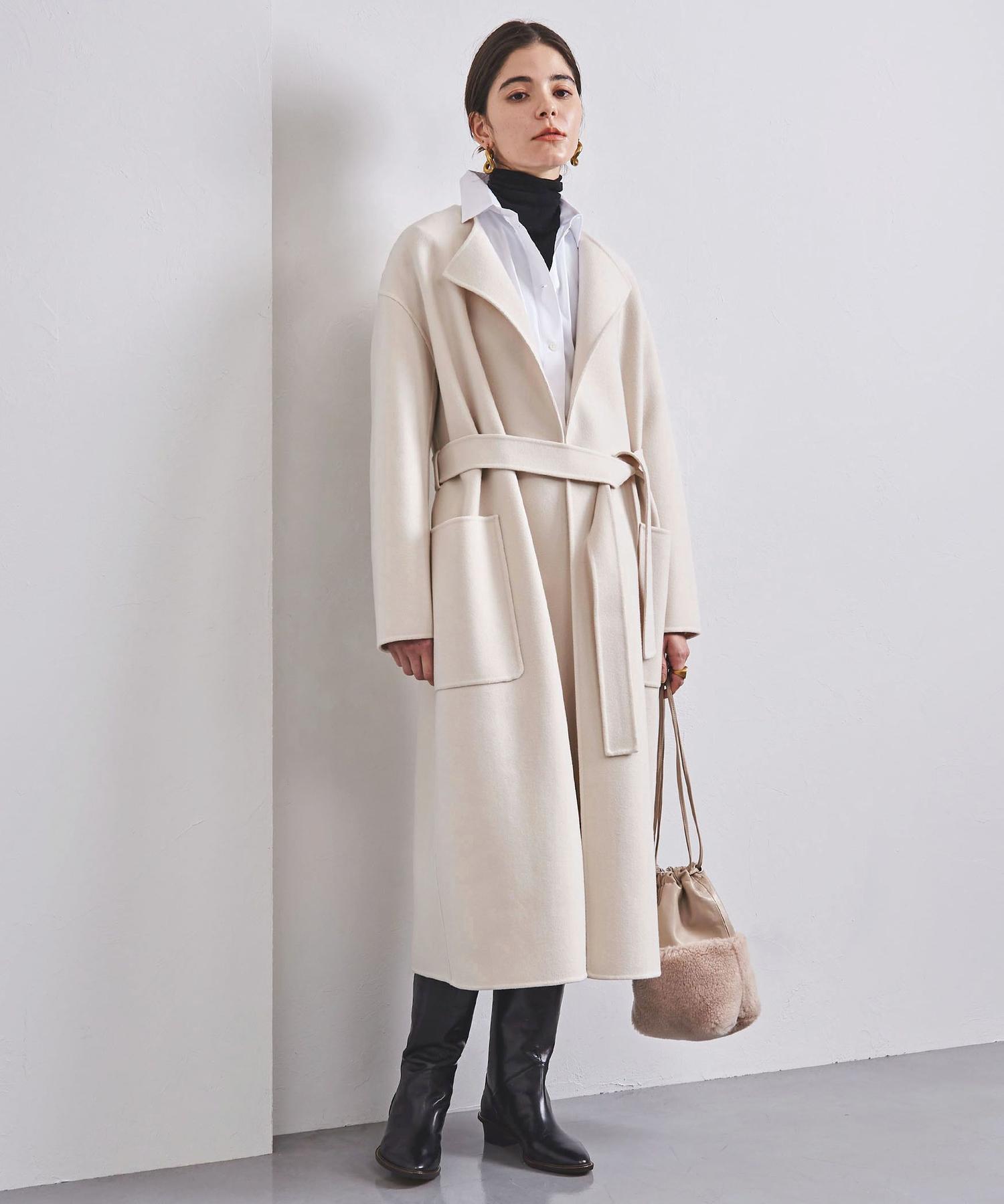 商品詳細 Ugcb ダブルフェイス ノーカラーコート United Arrows ユナイテッドアローズ 公式通販