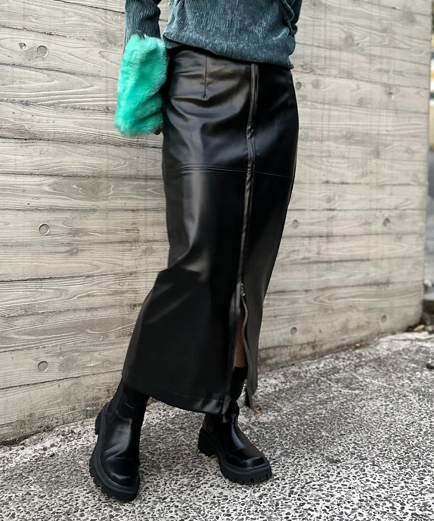 ブラック
model:154cm 着用サイズ:FREE