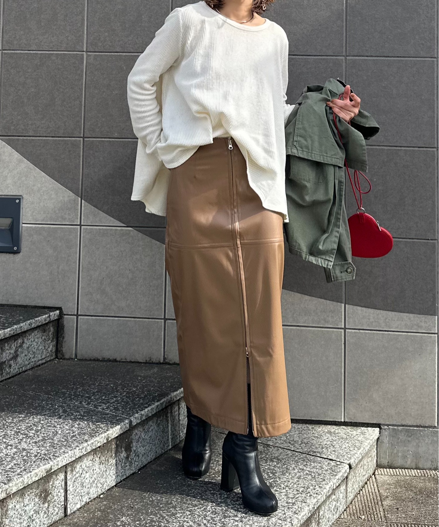 model:154cm 着用サイズ:FREE