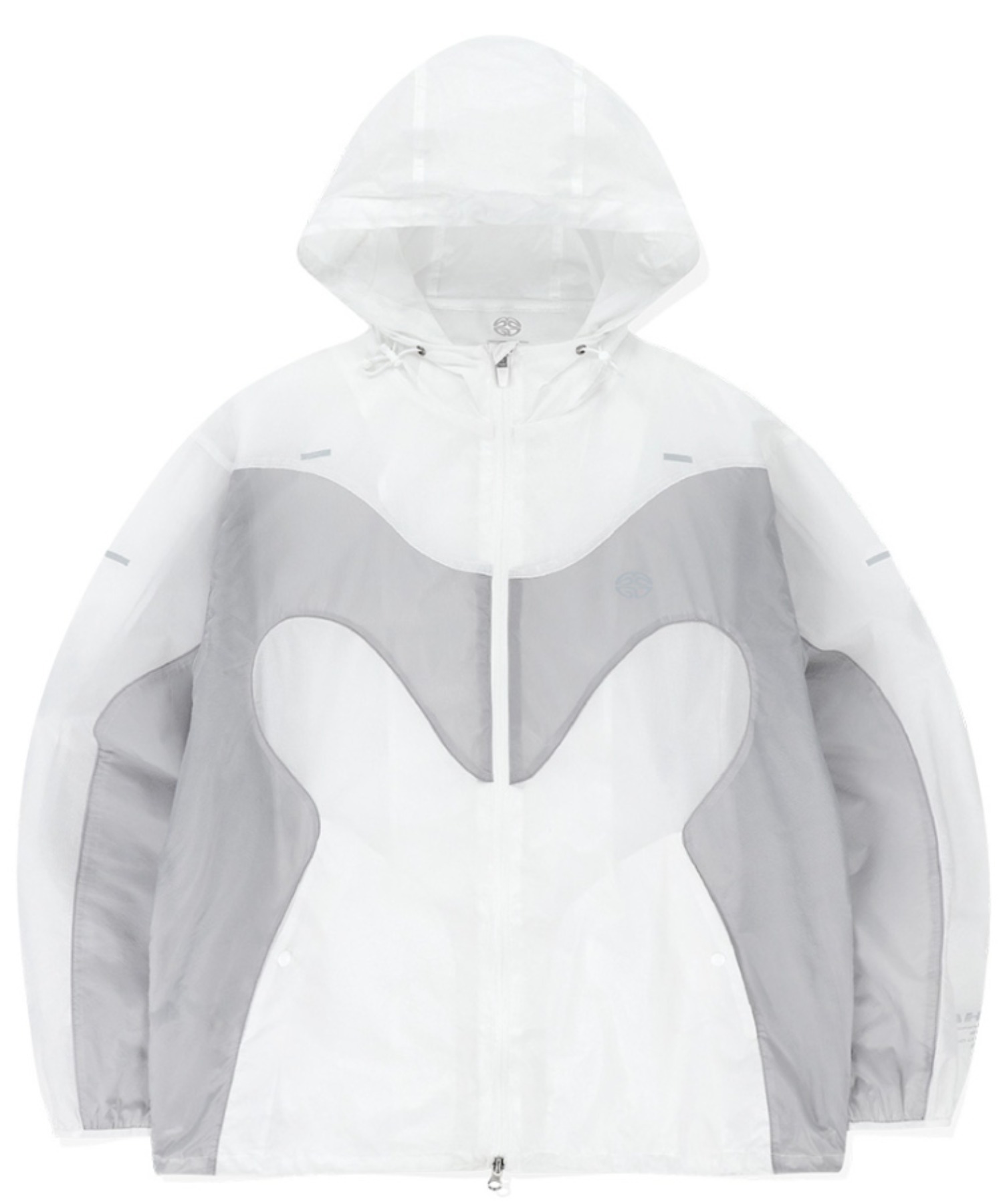 on ウィンドブレーカー M グレー mahagrid/マハグリッド』 BASIC LOGO NYLON WINDBREAKER/ナイロン