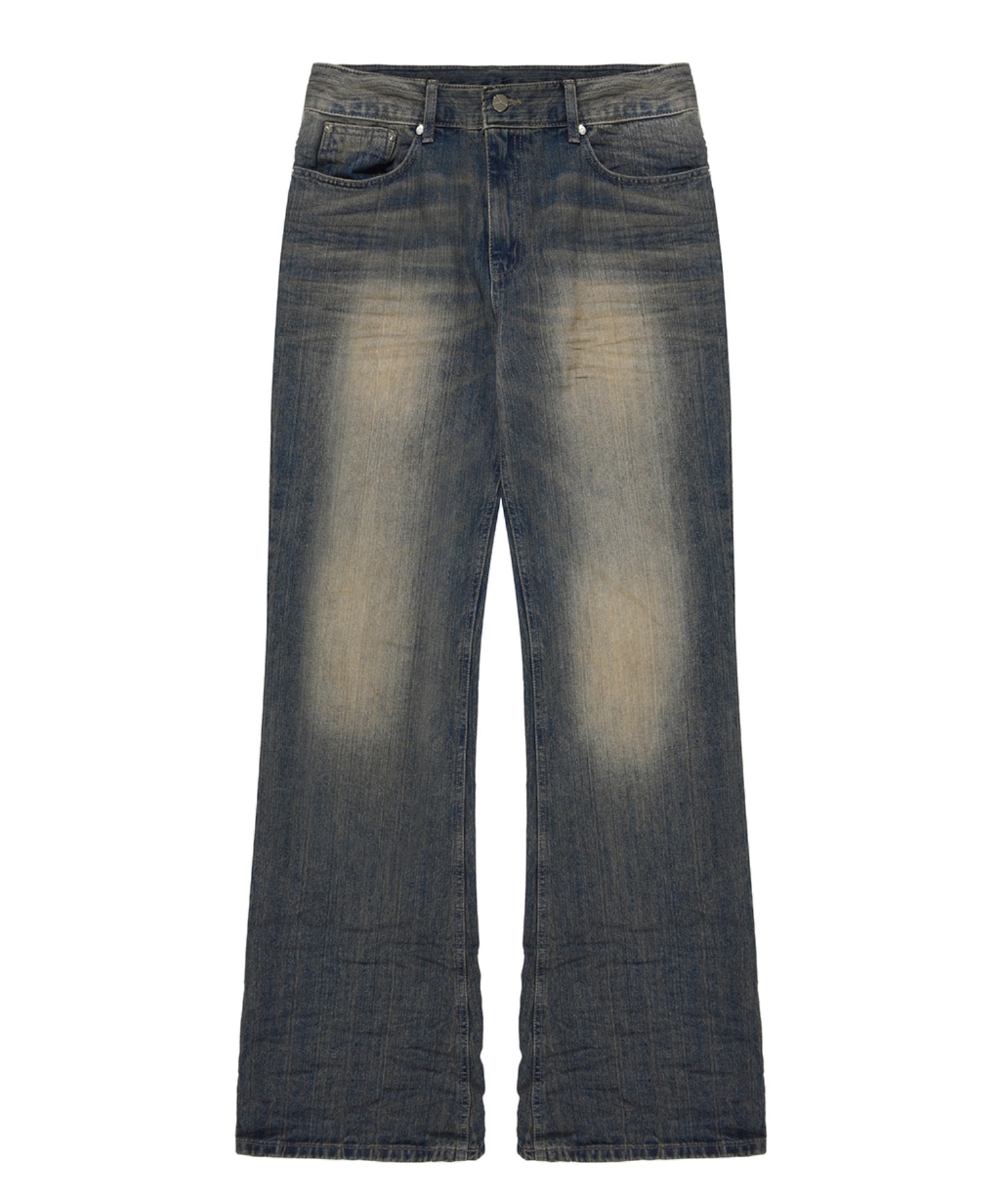 OY/オーワイ』 EMBOSS C.B BOOT CUT JEANS/エンボスブーツカット